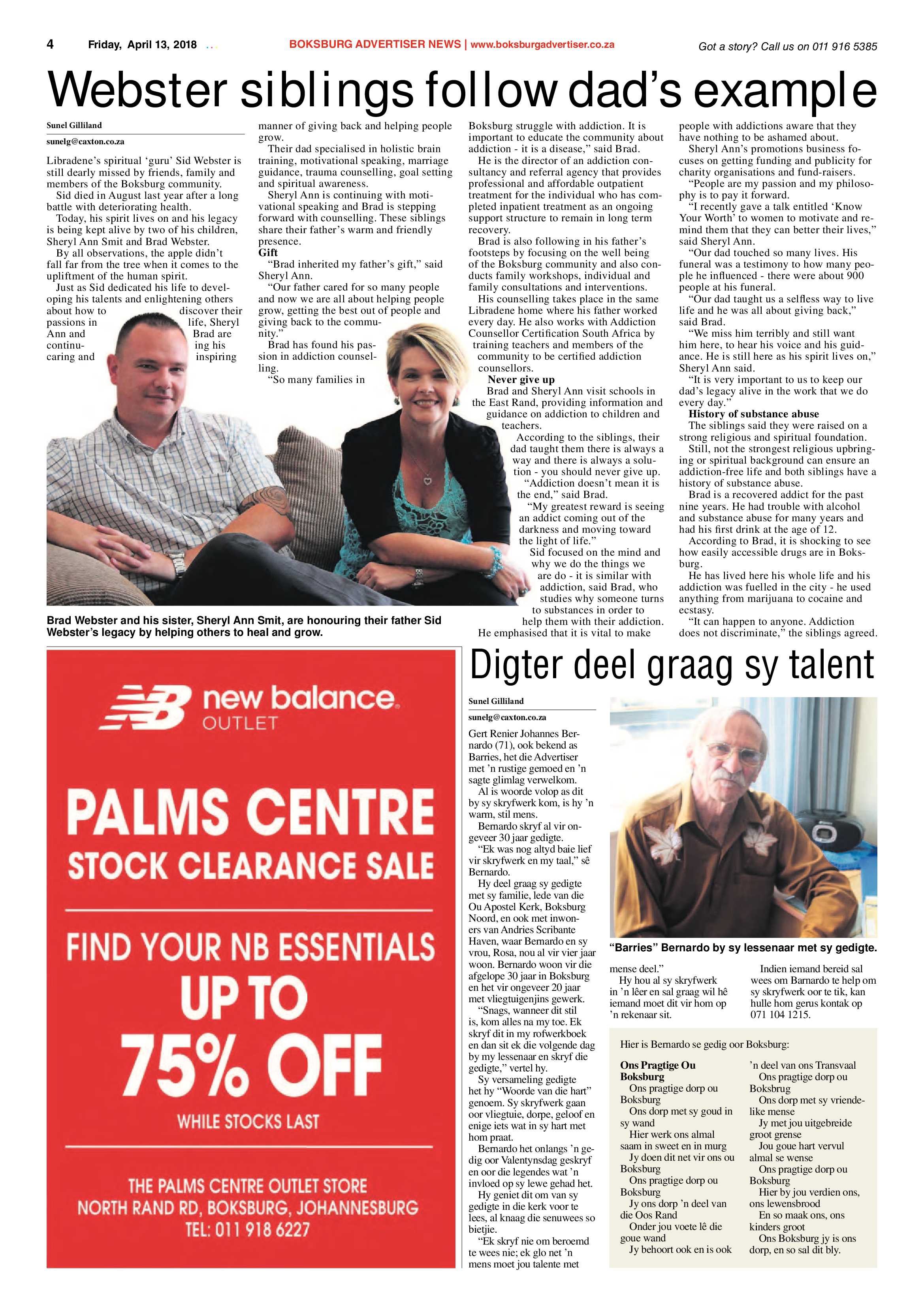 Boksburg Advertiser 10 April 2018 page 4