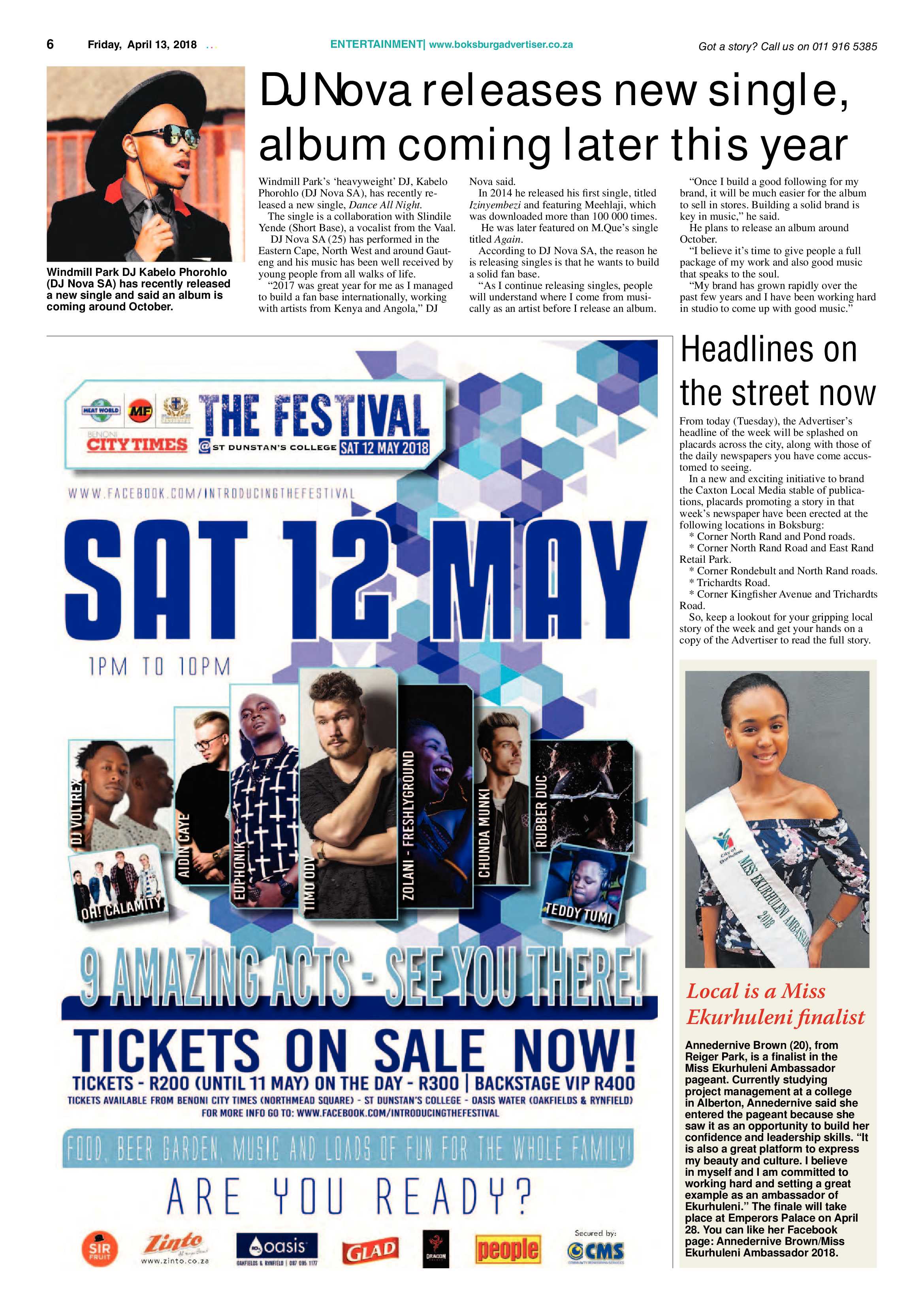 Boksburg Advertiser 10 April 2018 page 6