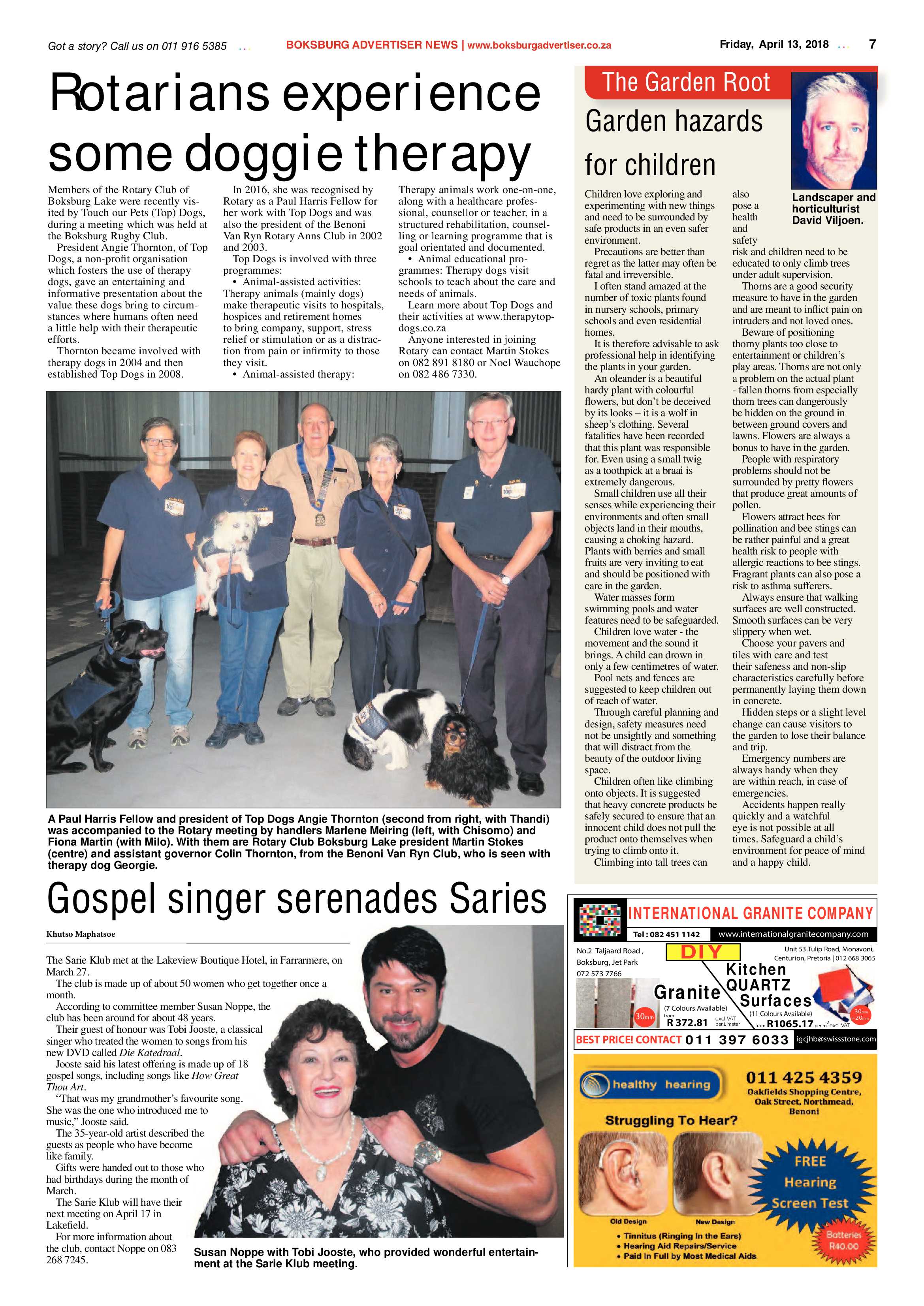 Boksburg Advertiser 10 April 2018 page 7