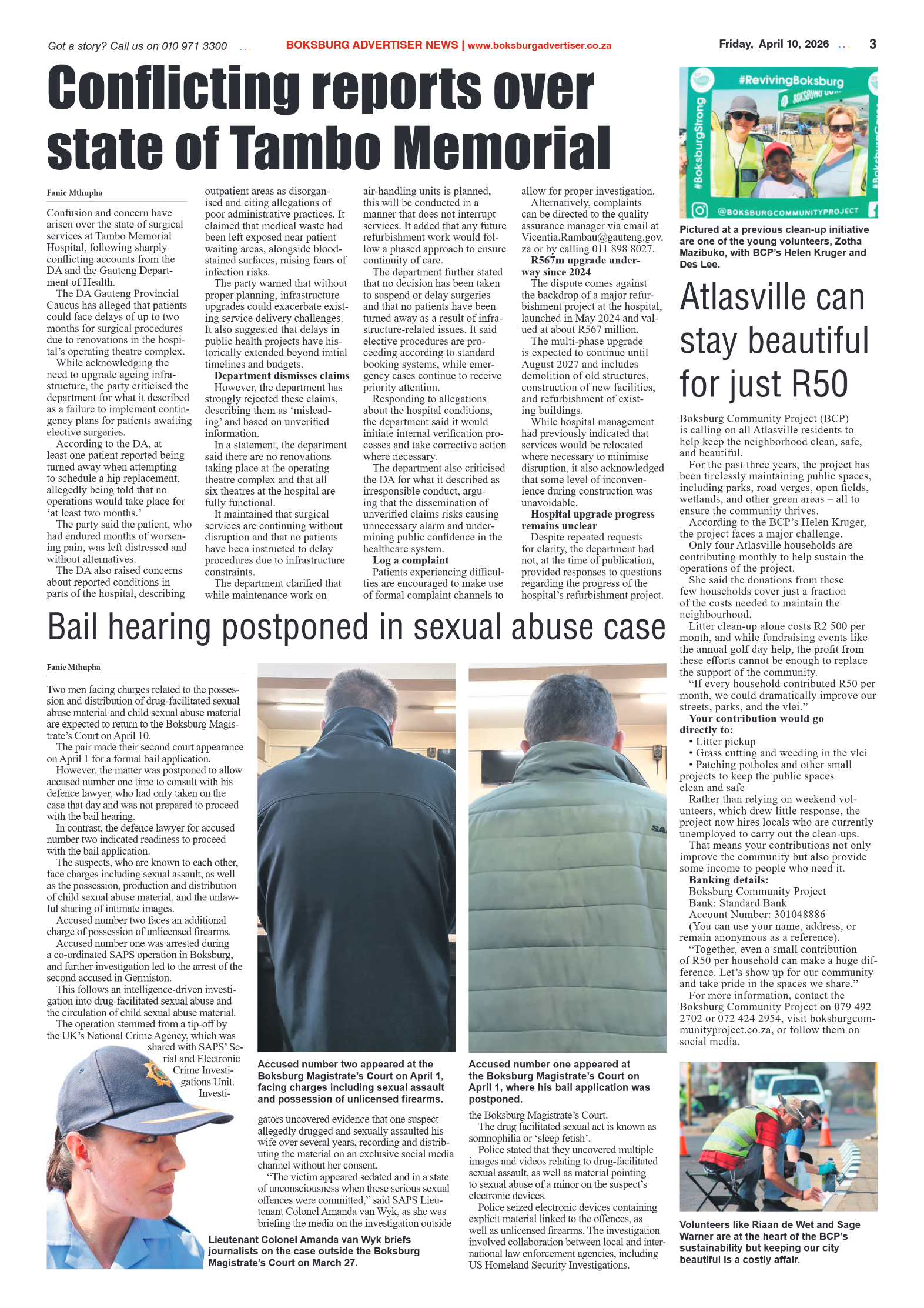 Boksburg Advertiser 10 April 2026 page 5