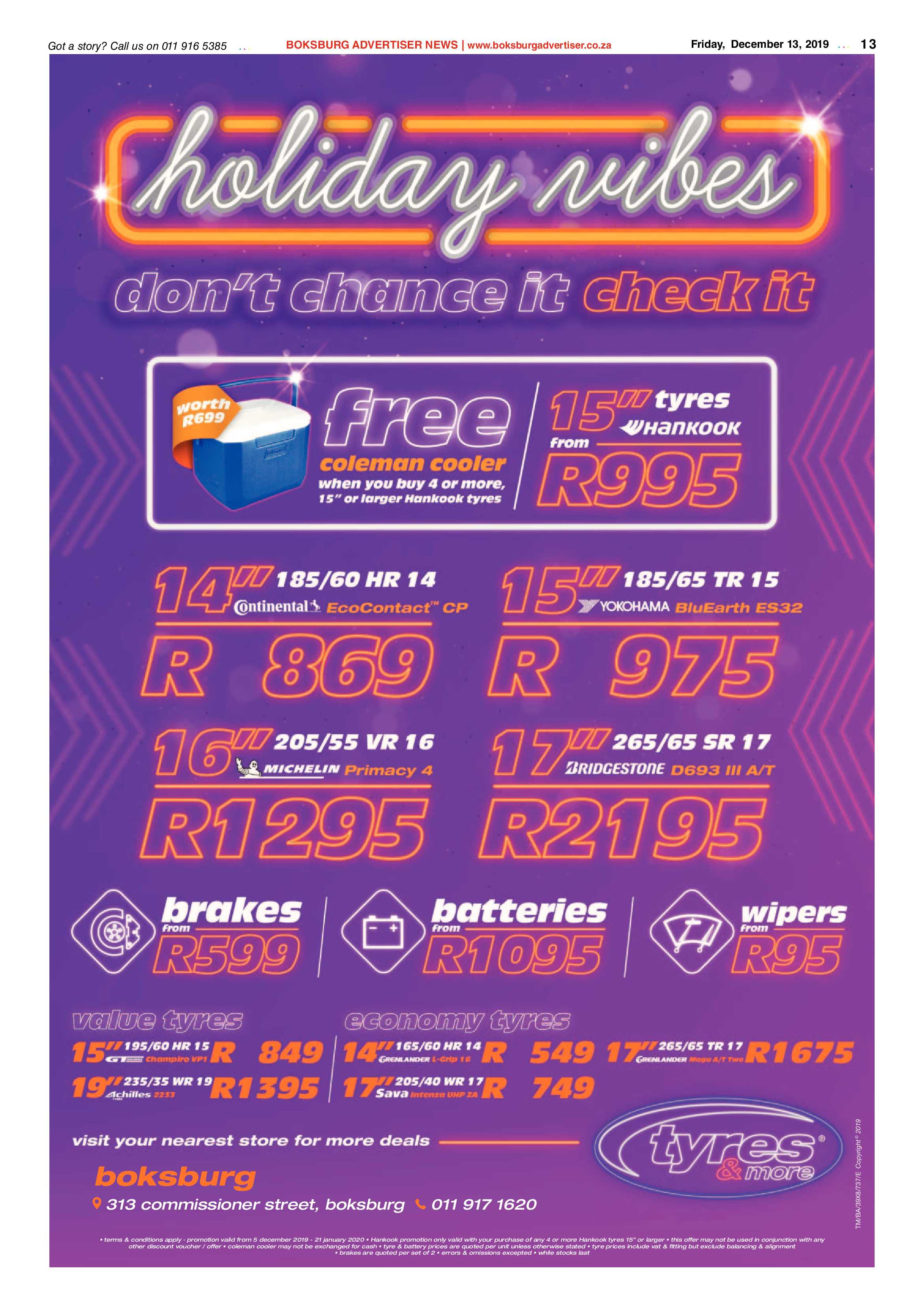 Boksburg Advertiser 10 December 2019 page 13