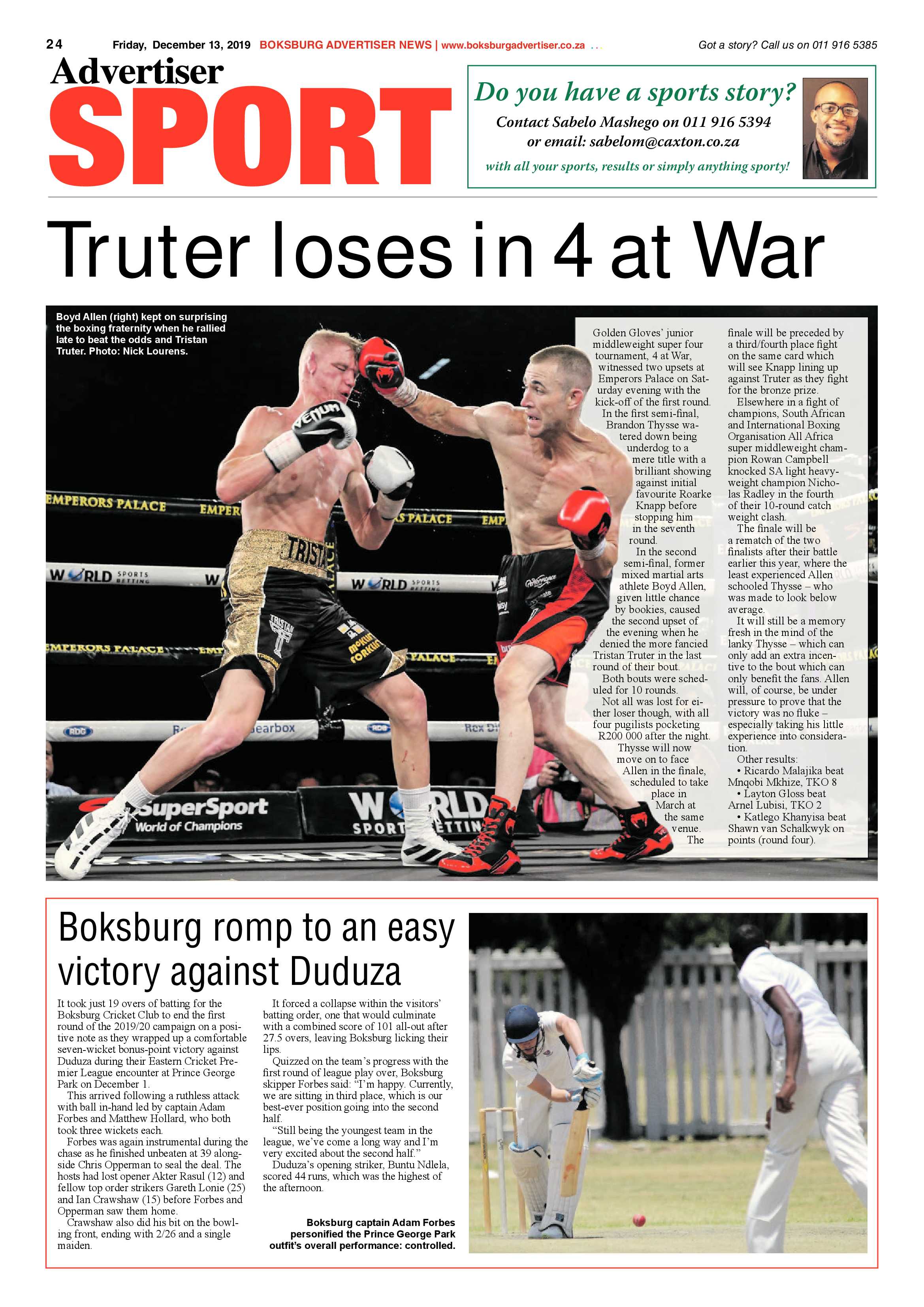 Boksburg Advertiser 10 December 2019 page 24