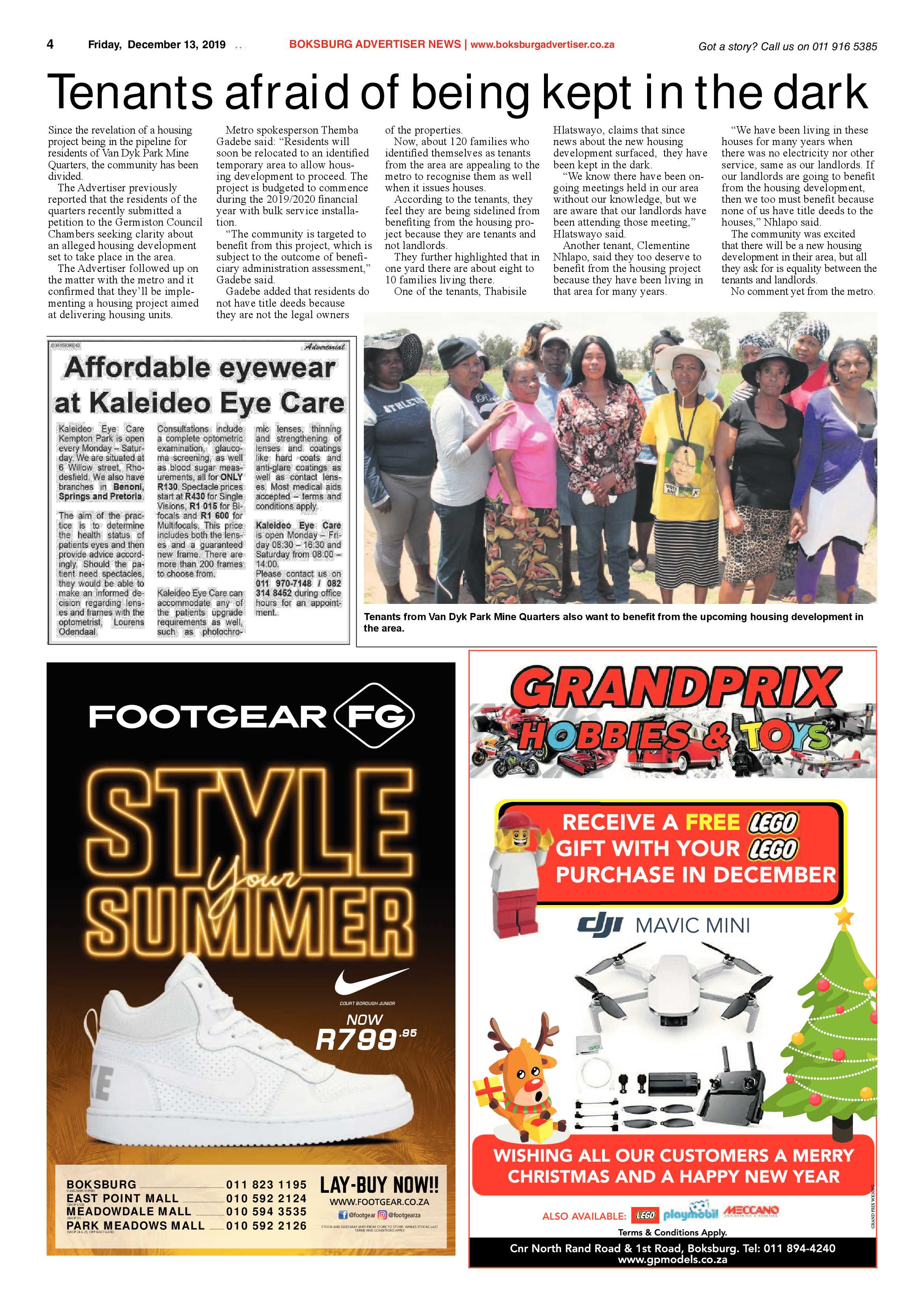 Boksburg Advertiser 10 December 2019 page 4