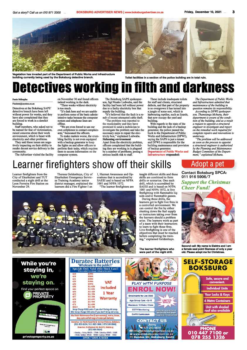Boksburg Advertiser 10 December 2021 page 5