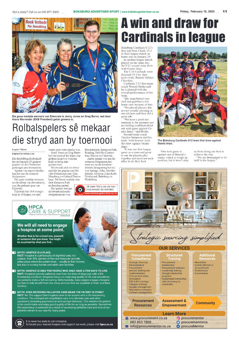 Boksburg Advertiser 10 February 2023 page 11