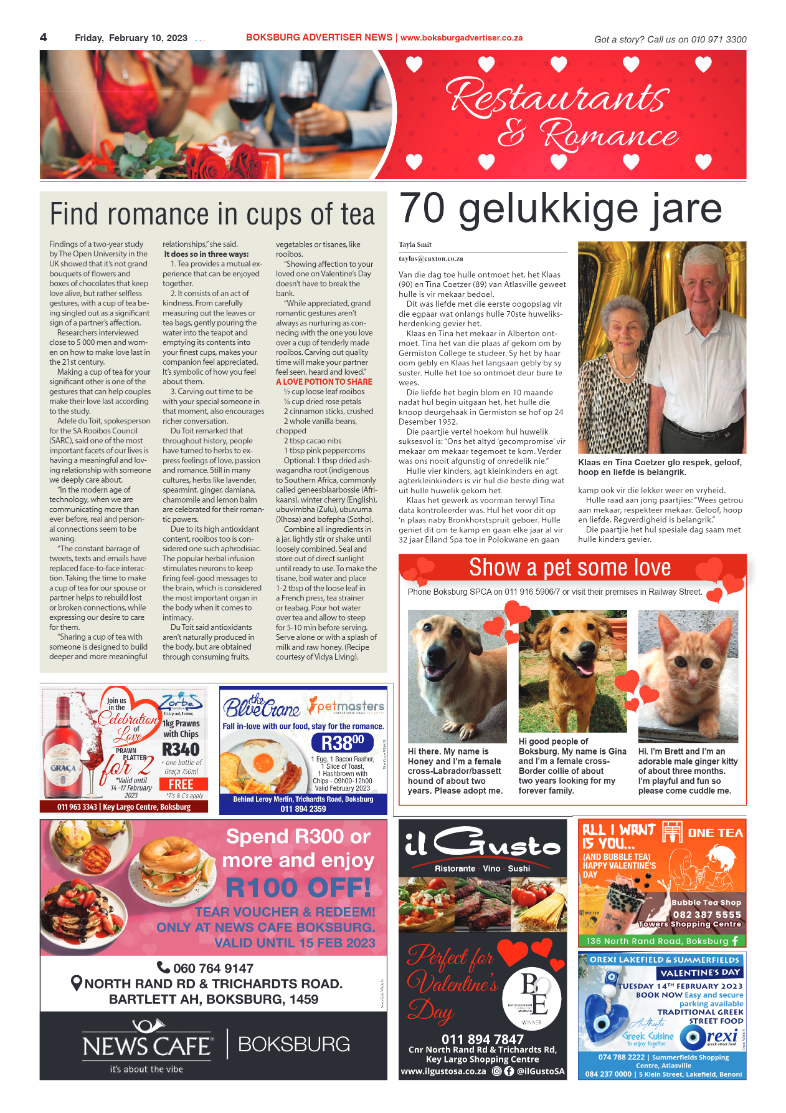 Boksburg Advertiser 10 February 2023 page 4