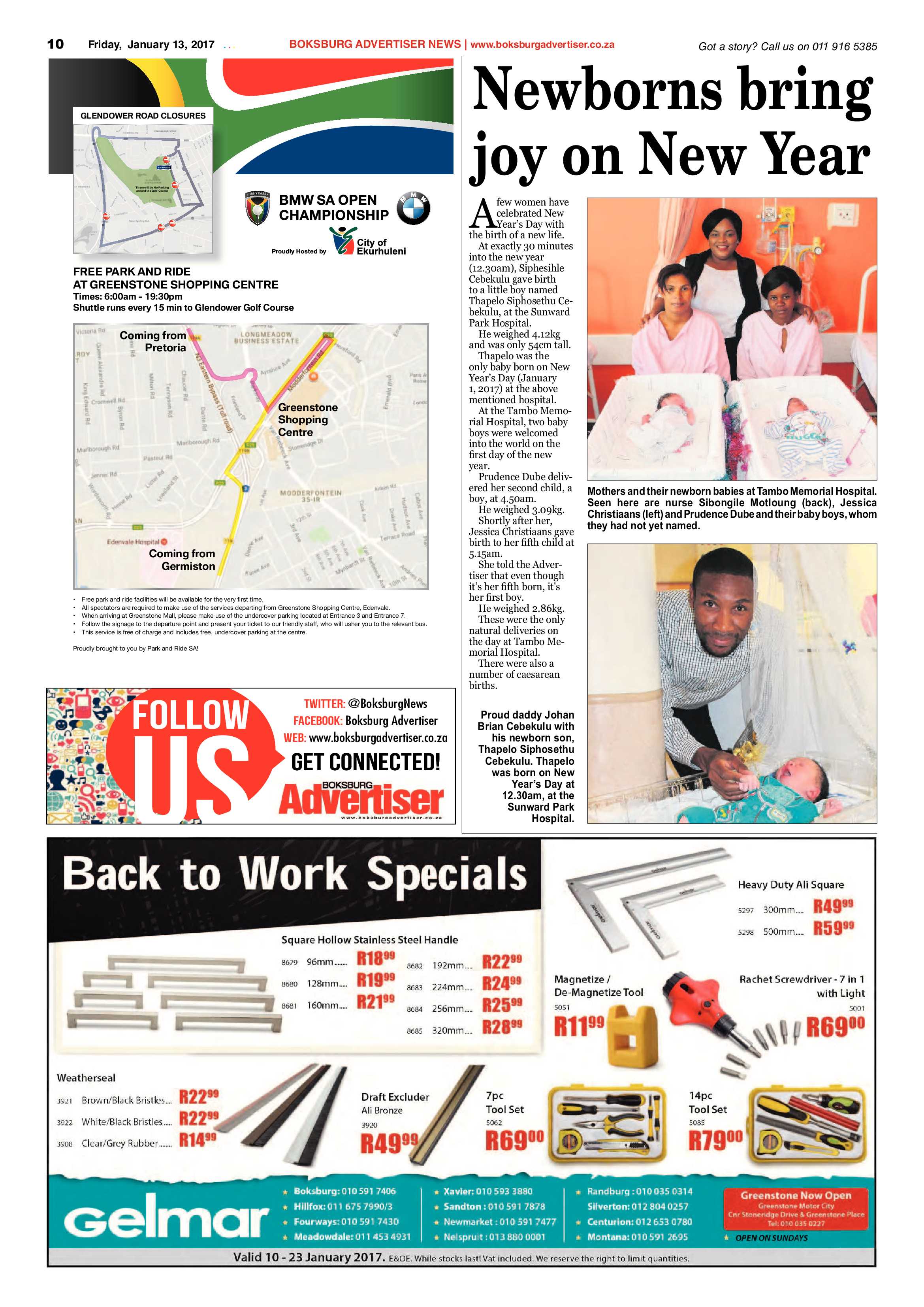Boksburg Advertiser 10 January 2017 page 10