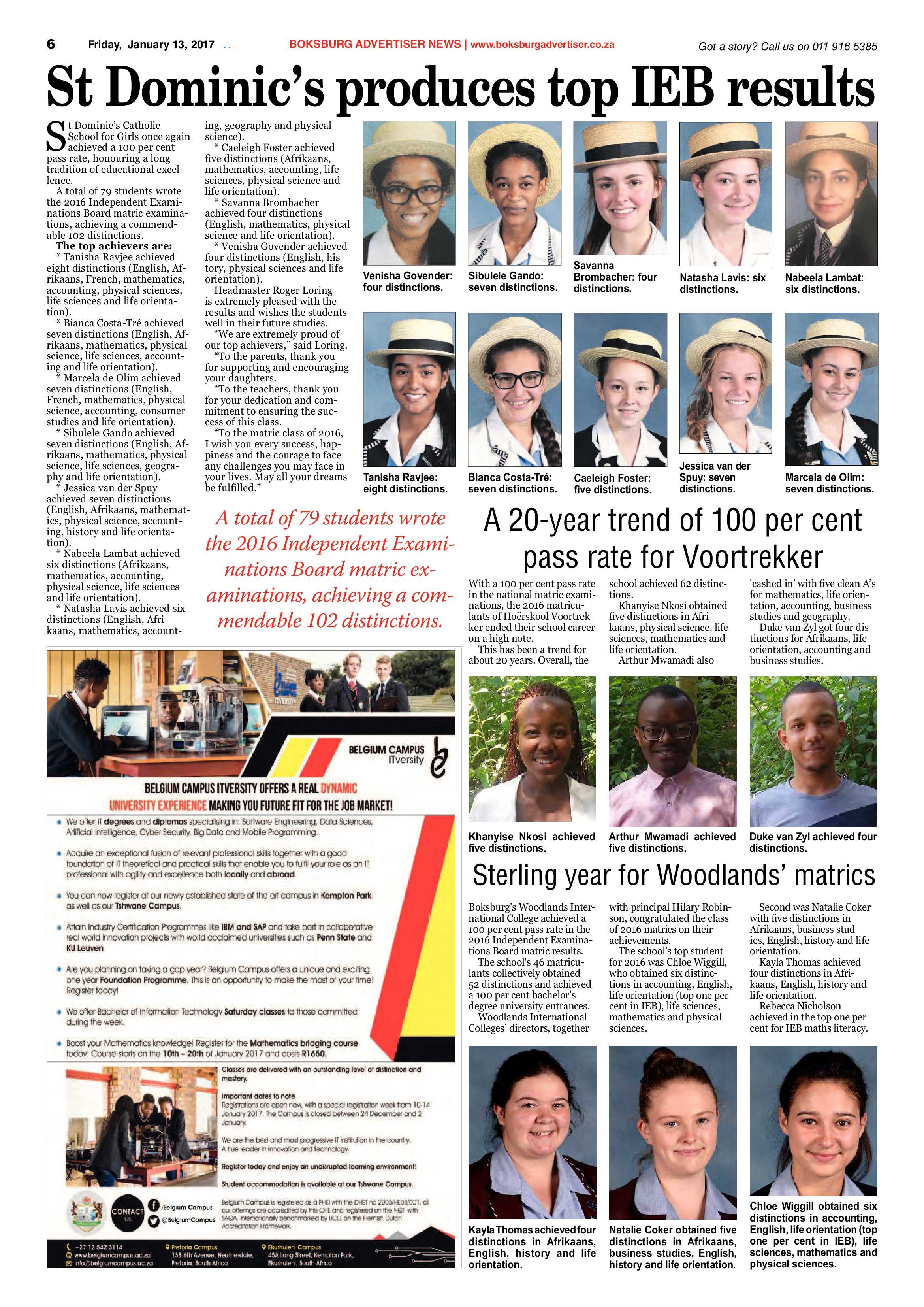 Boksburg Advertiser 10 January 2017 page 6