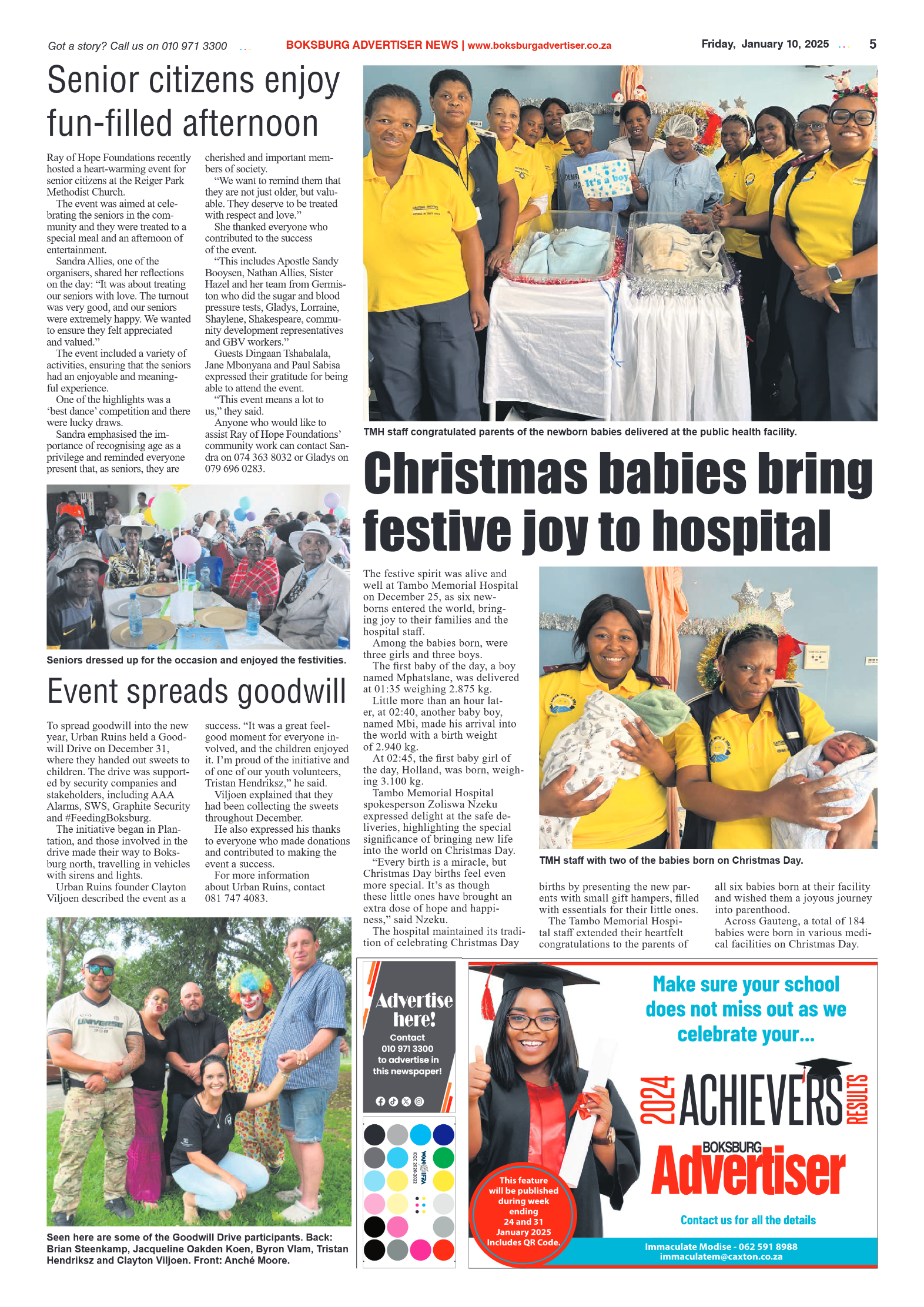 Boksburg Advertiser 10 January 2025 page 5