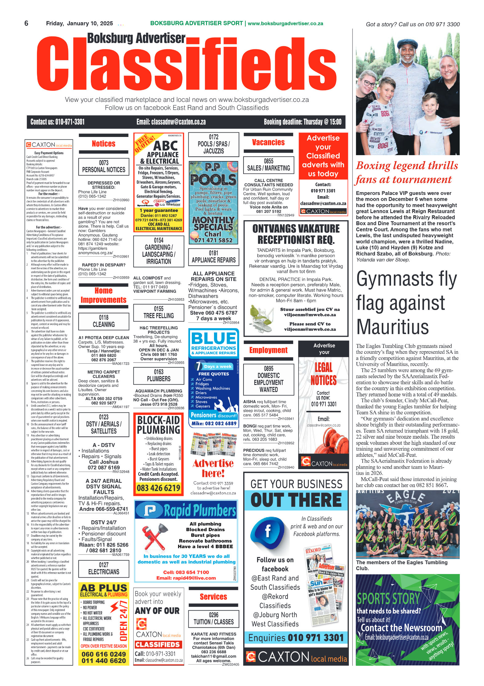 Boksburg Advertiser 10 January 2025 page 6