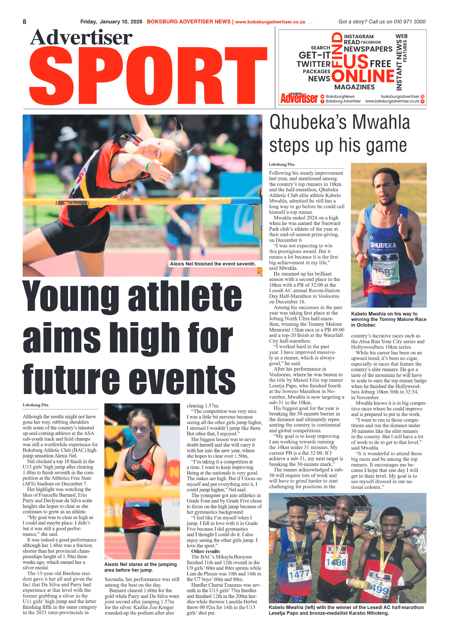Boksburg Advertiser 10 January 2025 page 8
