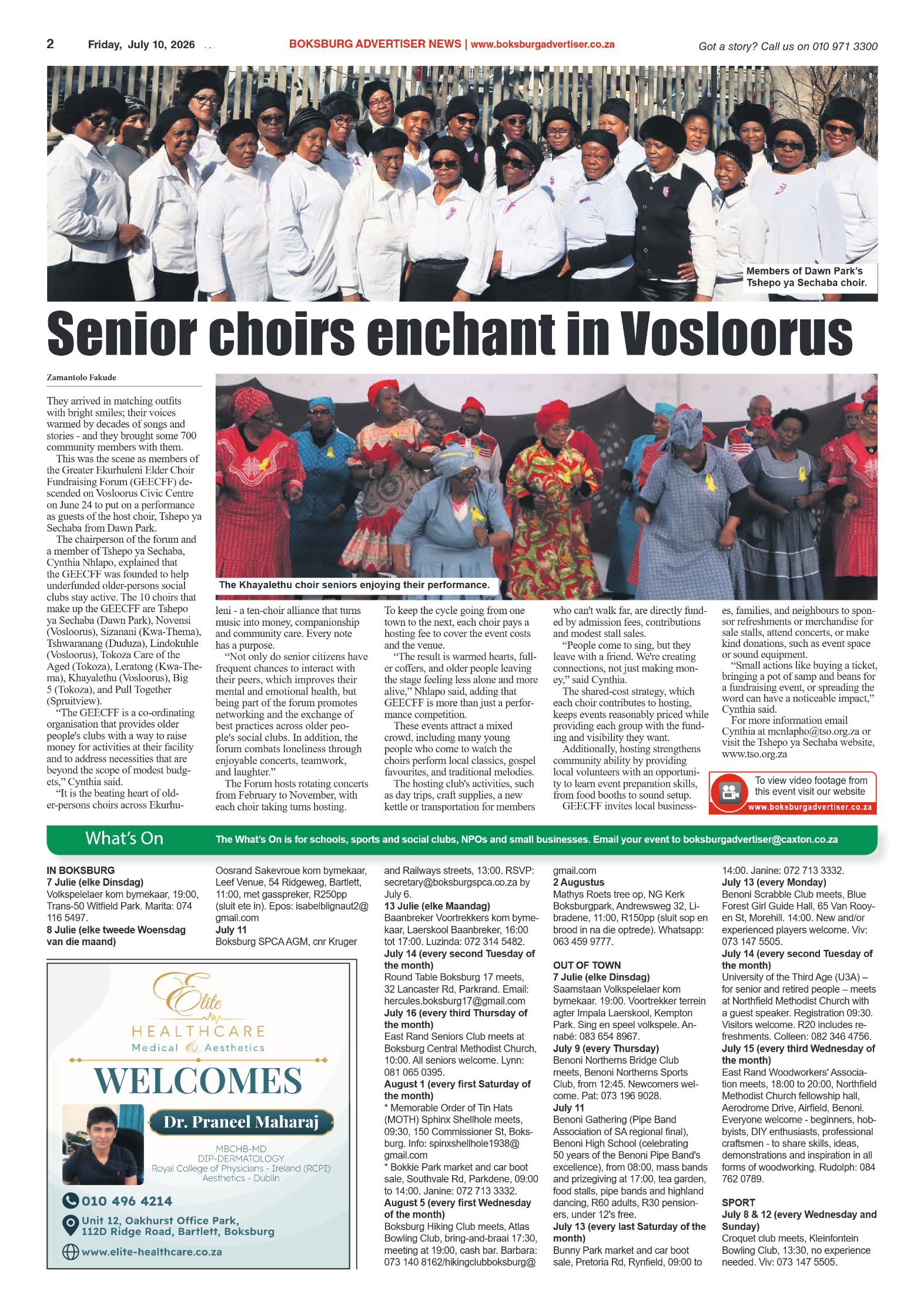 Boksburg Advertiser 10 July 2026 page 4