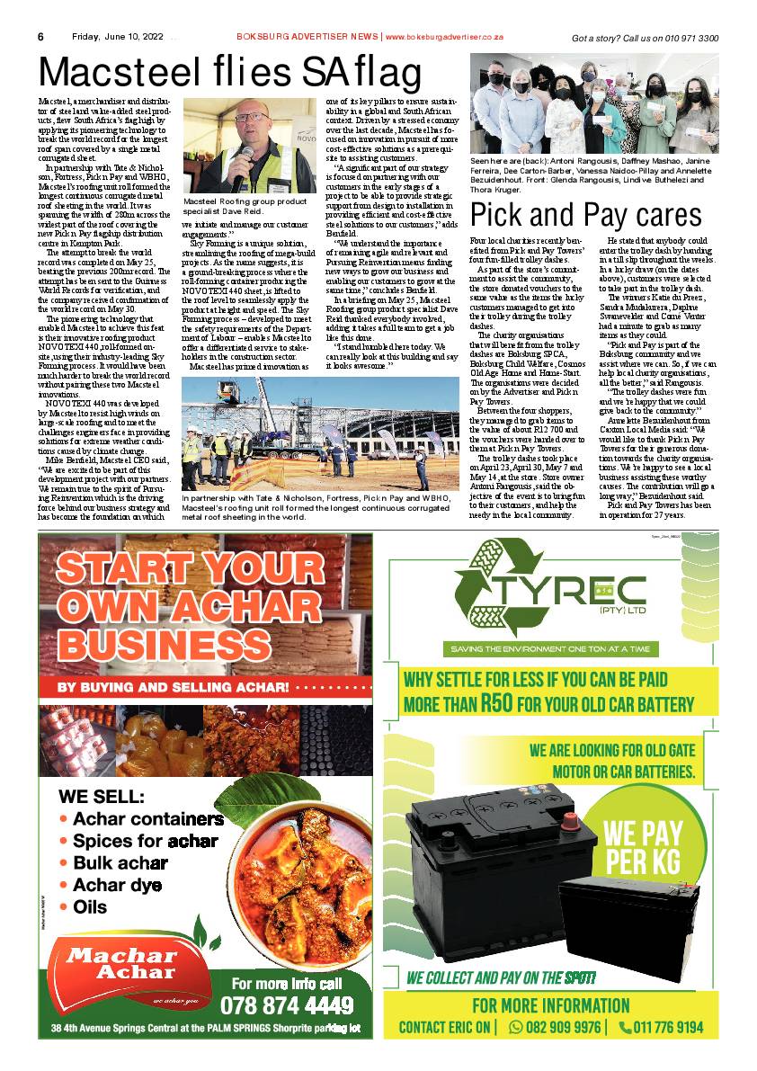 Boksburg Advertiser 10 June 2022 page 6