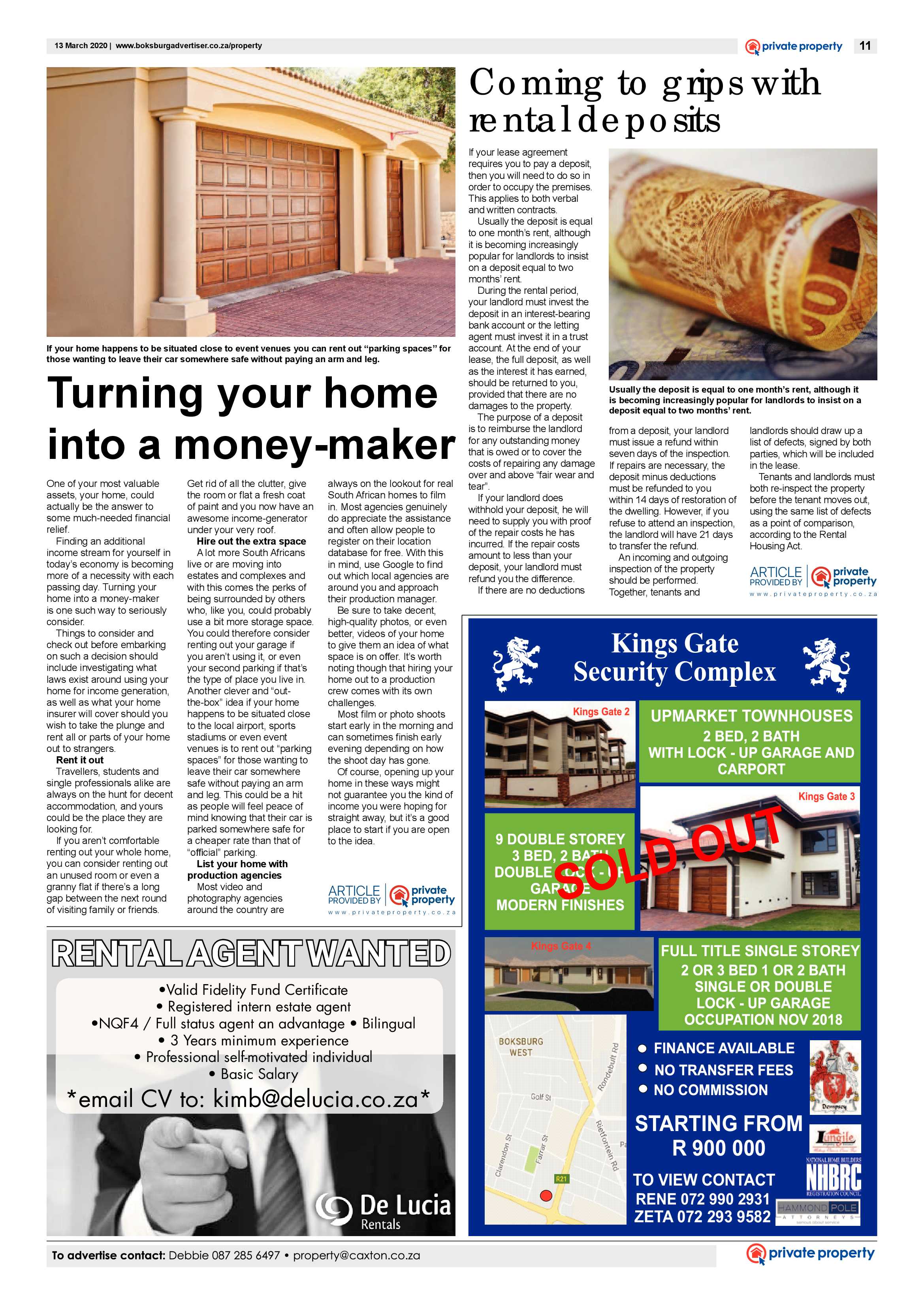 Boksburg Advertiser 10 March 2020 page 11