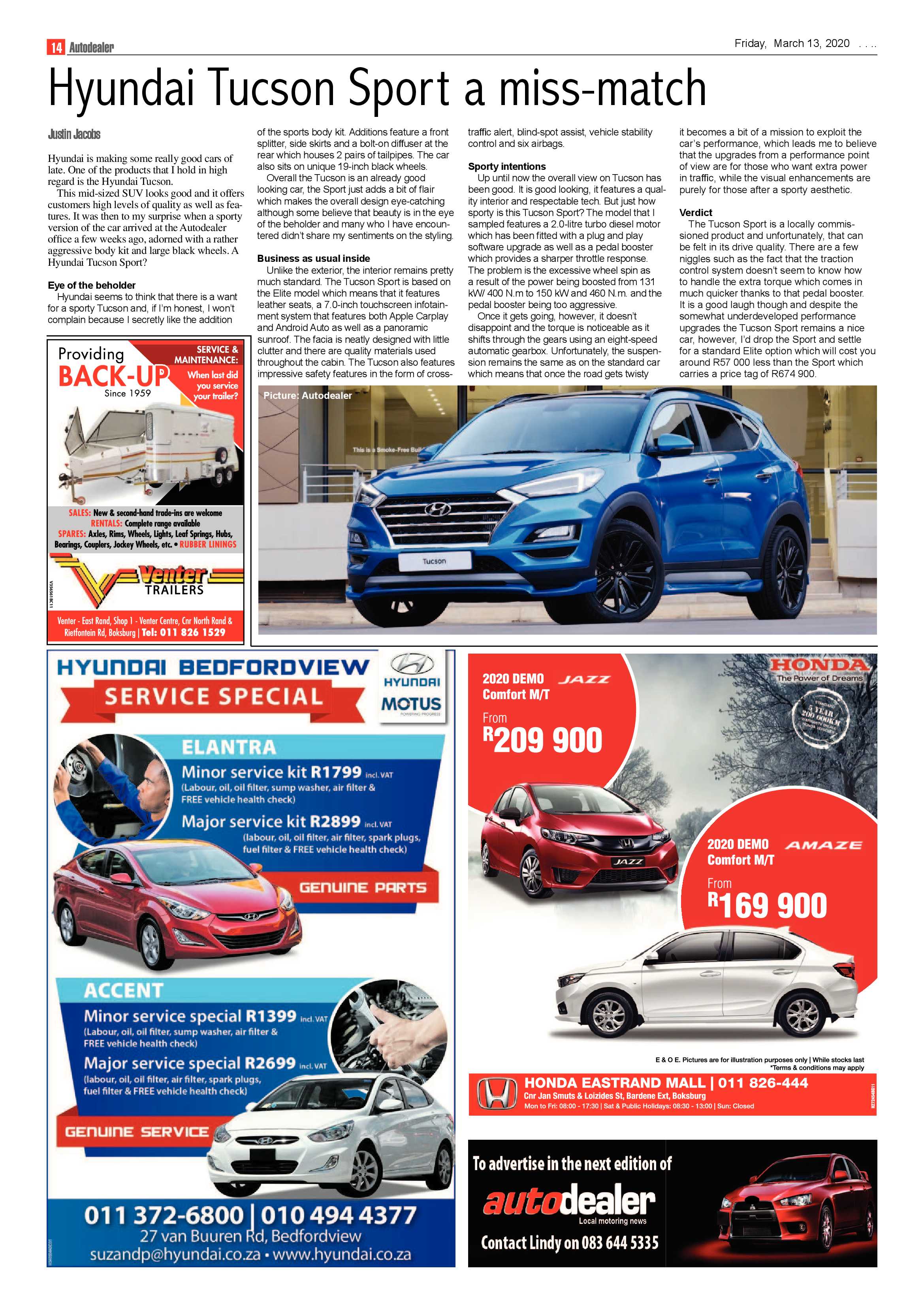 Boksburg Advertiser 10 March 2020 page 14