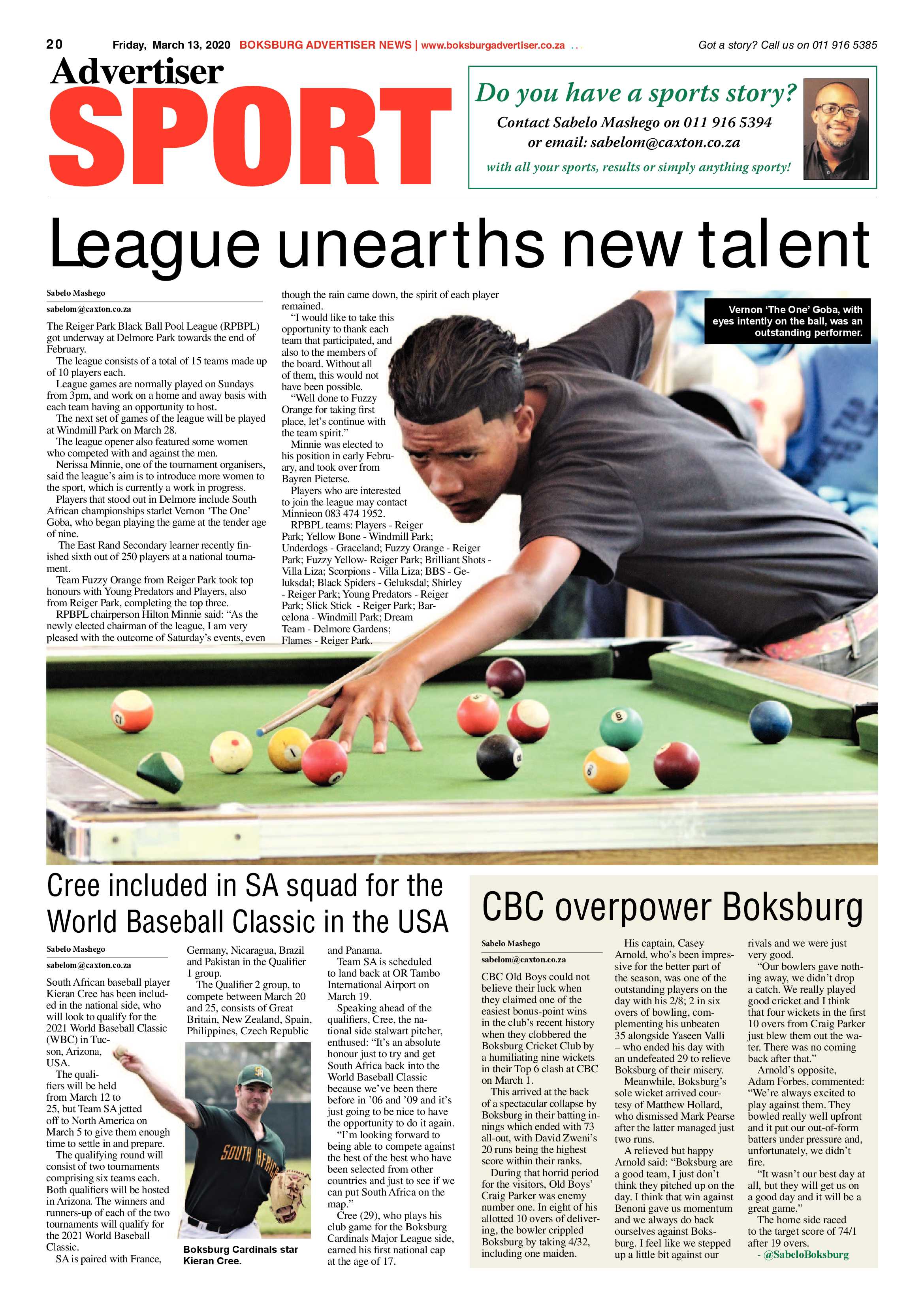 Boksburg Advertiser 10 March 2020 page 20