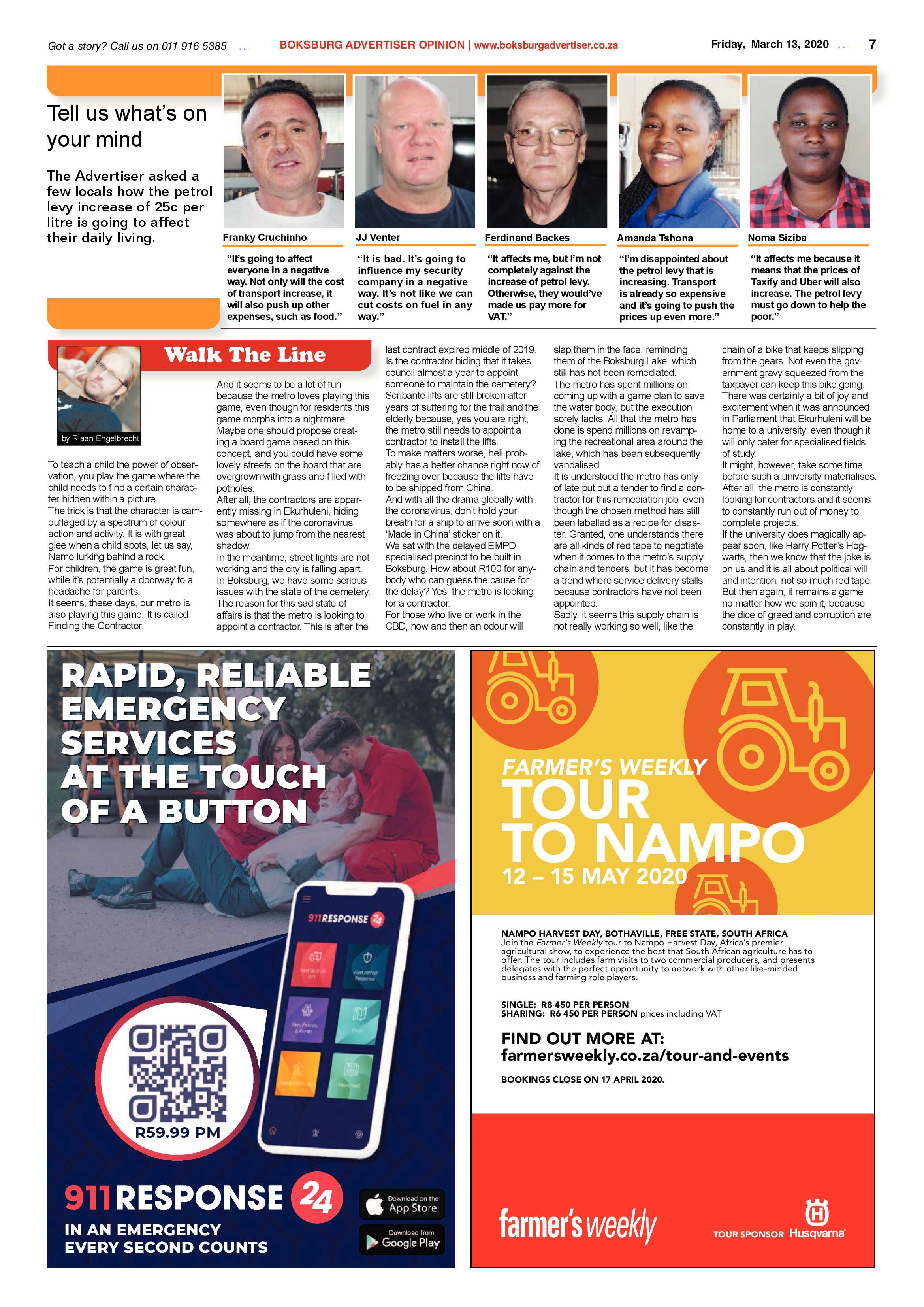 Boksburg Advertiser 10 March 2020 page 7