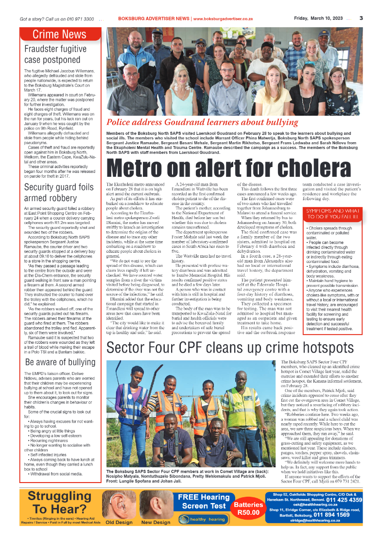 Boksburg Advertiser 10 March 2023 page 3