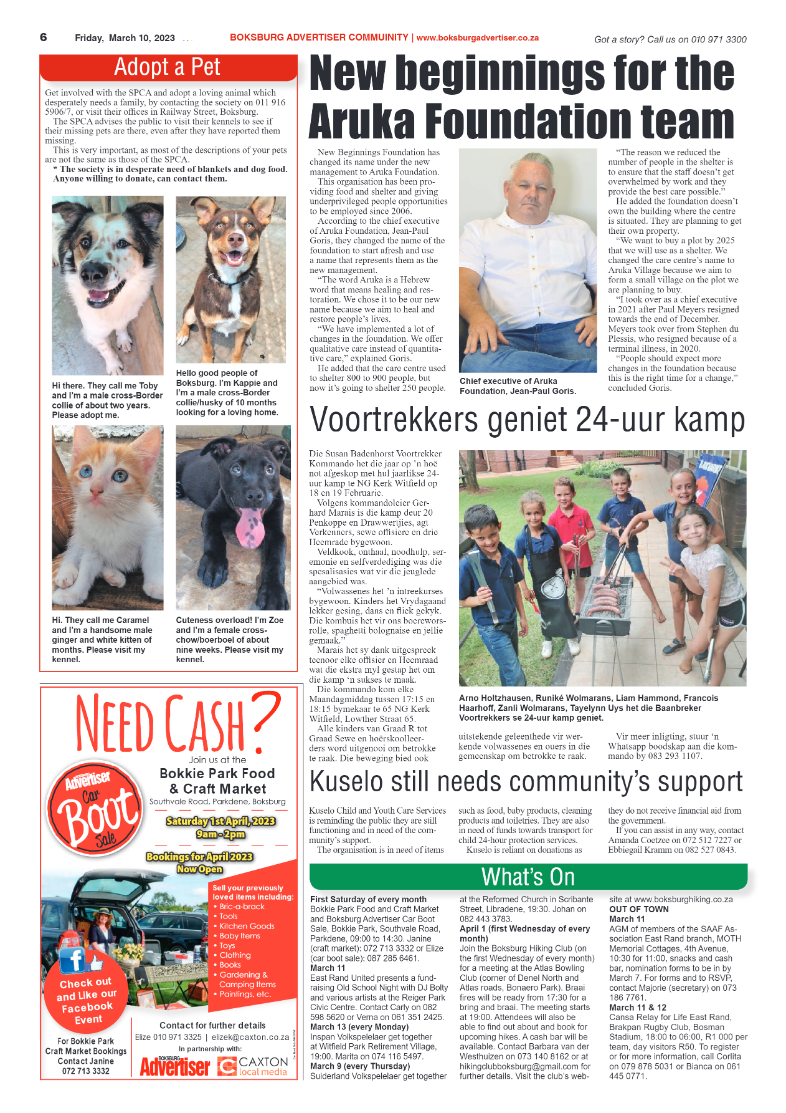 Boksburg Advertiser 10 March 2023 page 6
