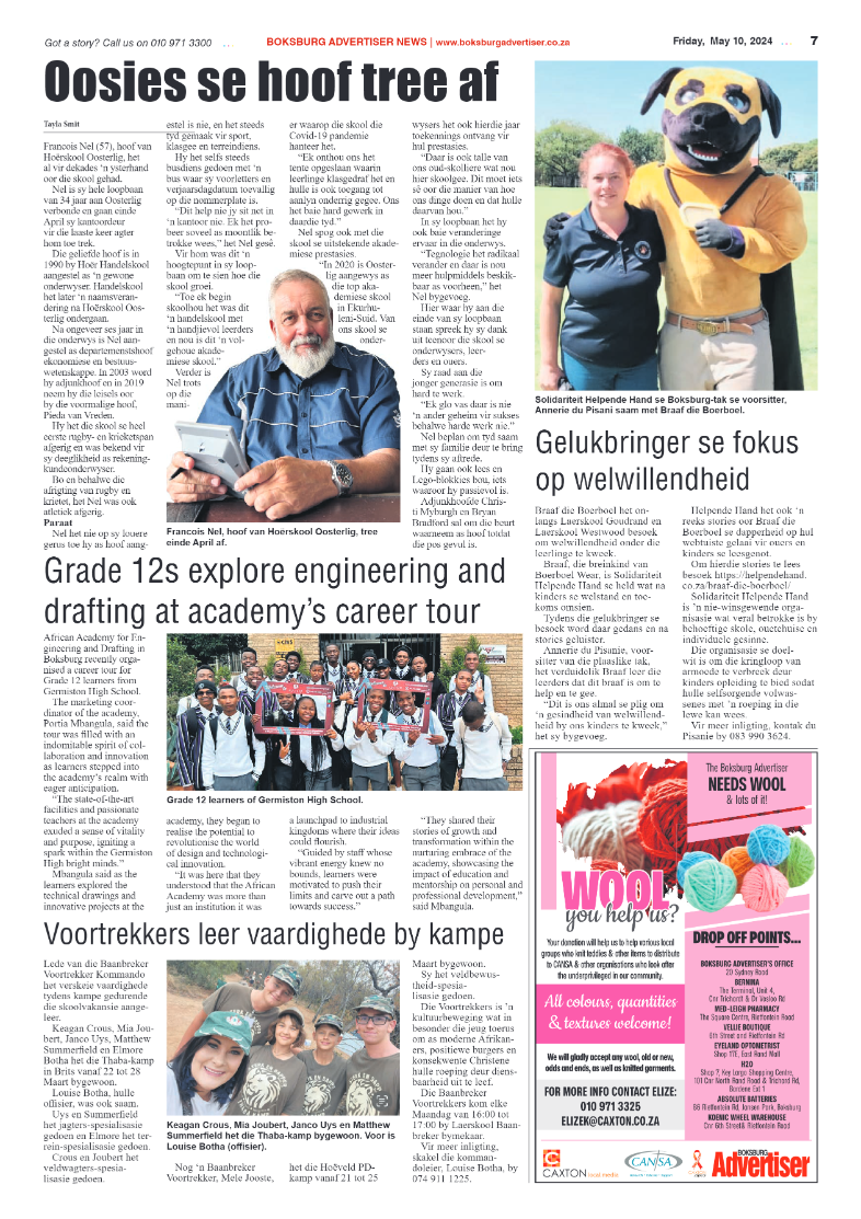 Boksburg Advertiser 10 May 2024 page 7