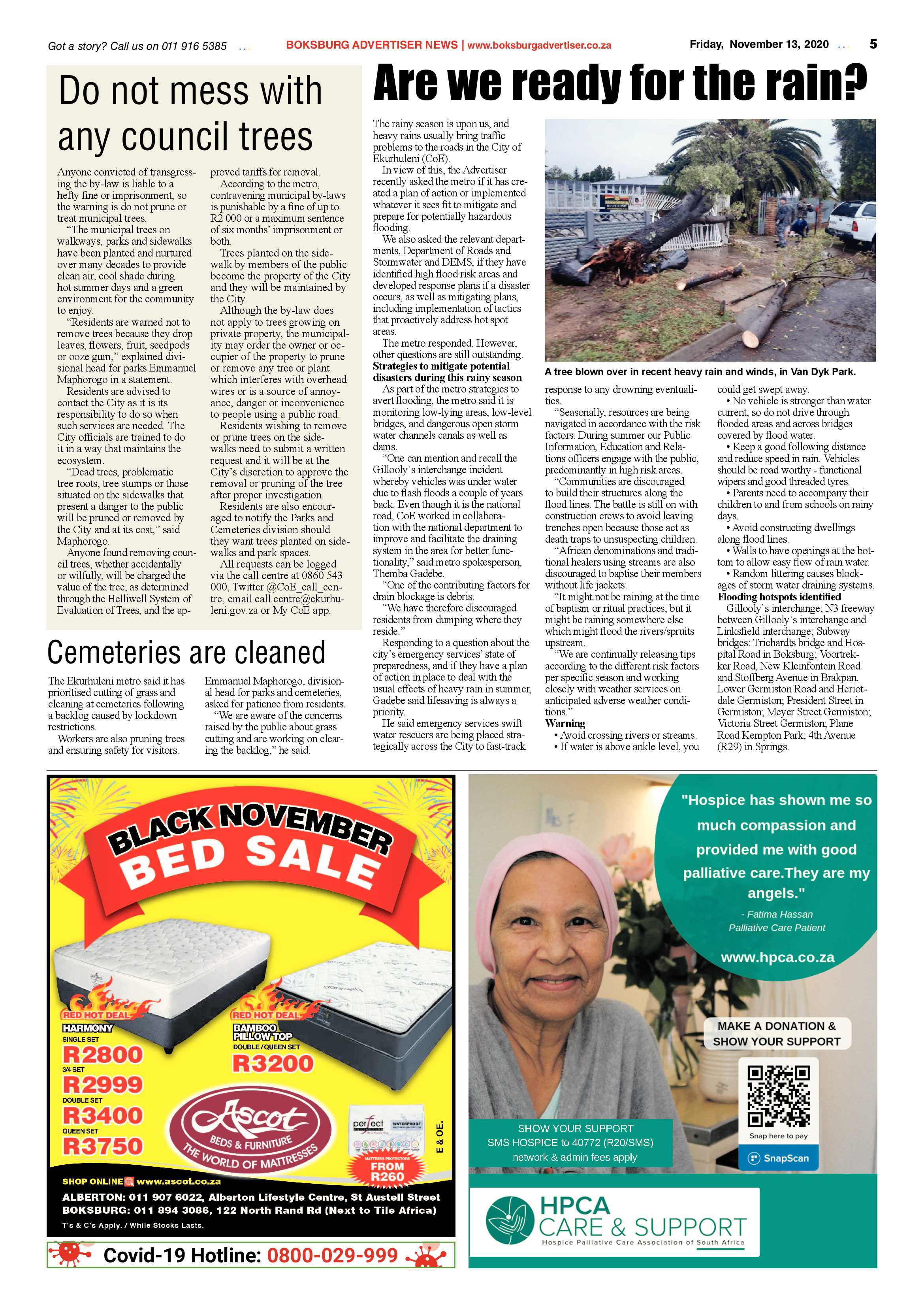 Boksburg Advertiser 10 November  2020 page 5