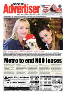 Boksburg Advertiser 10 November  2020