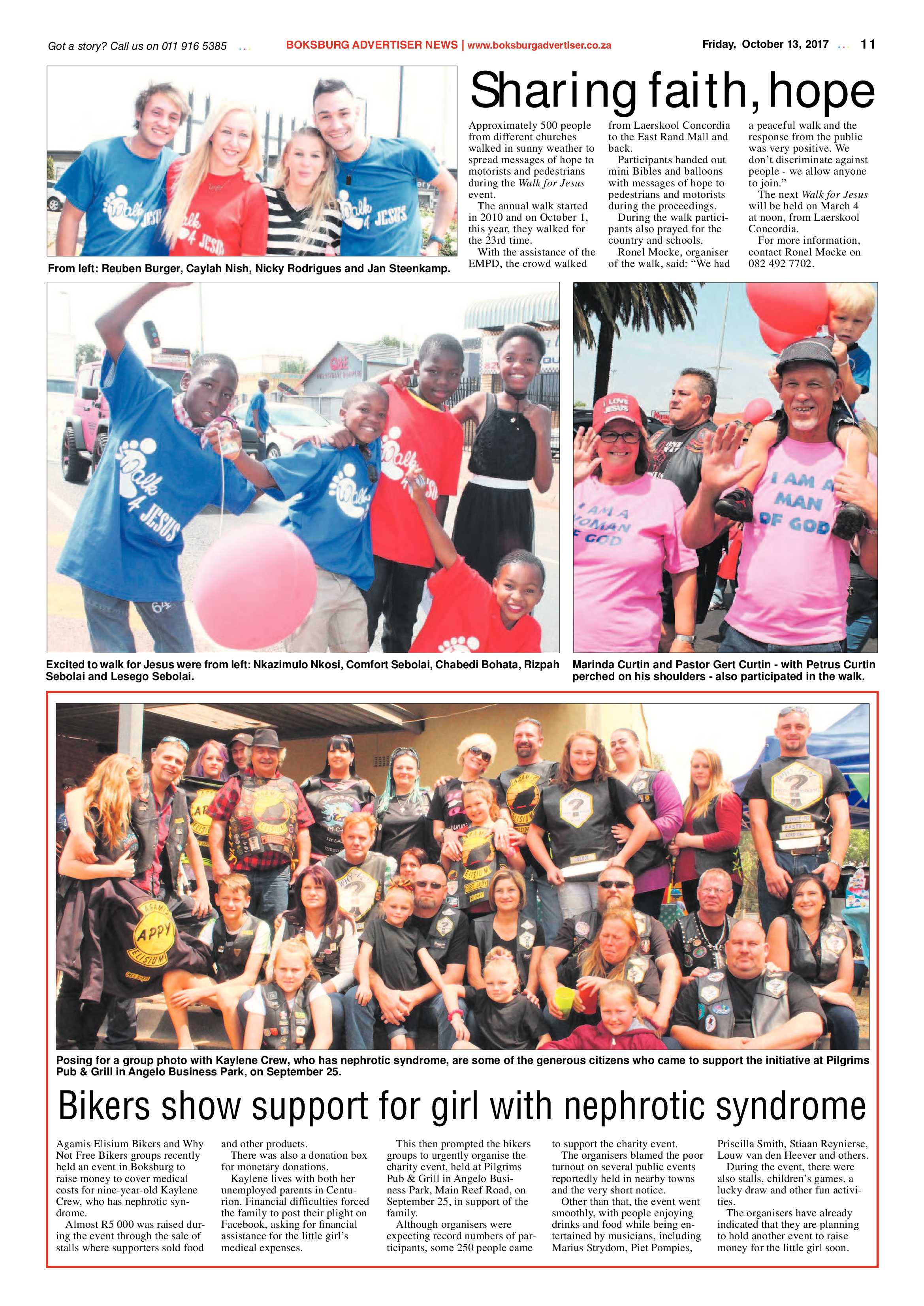 Boksburg Advertiser 10 October 2017 page 11