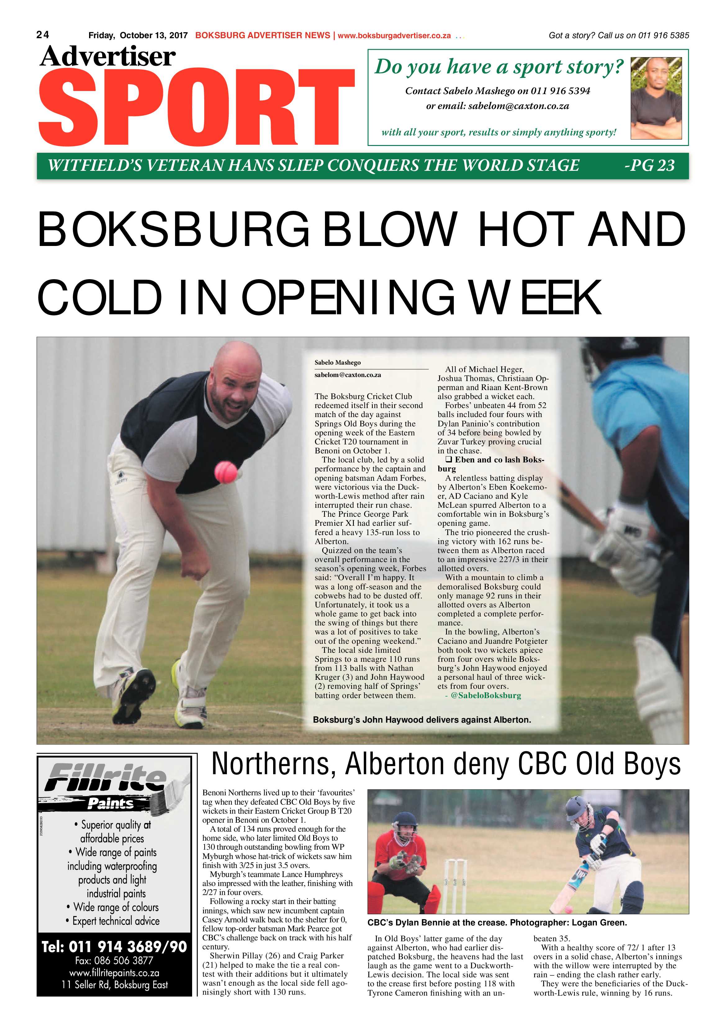Boksburg Advertiser 10 October 2017 page 24