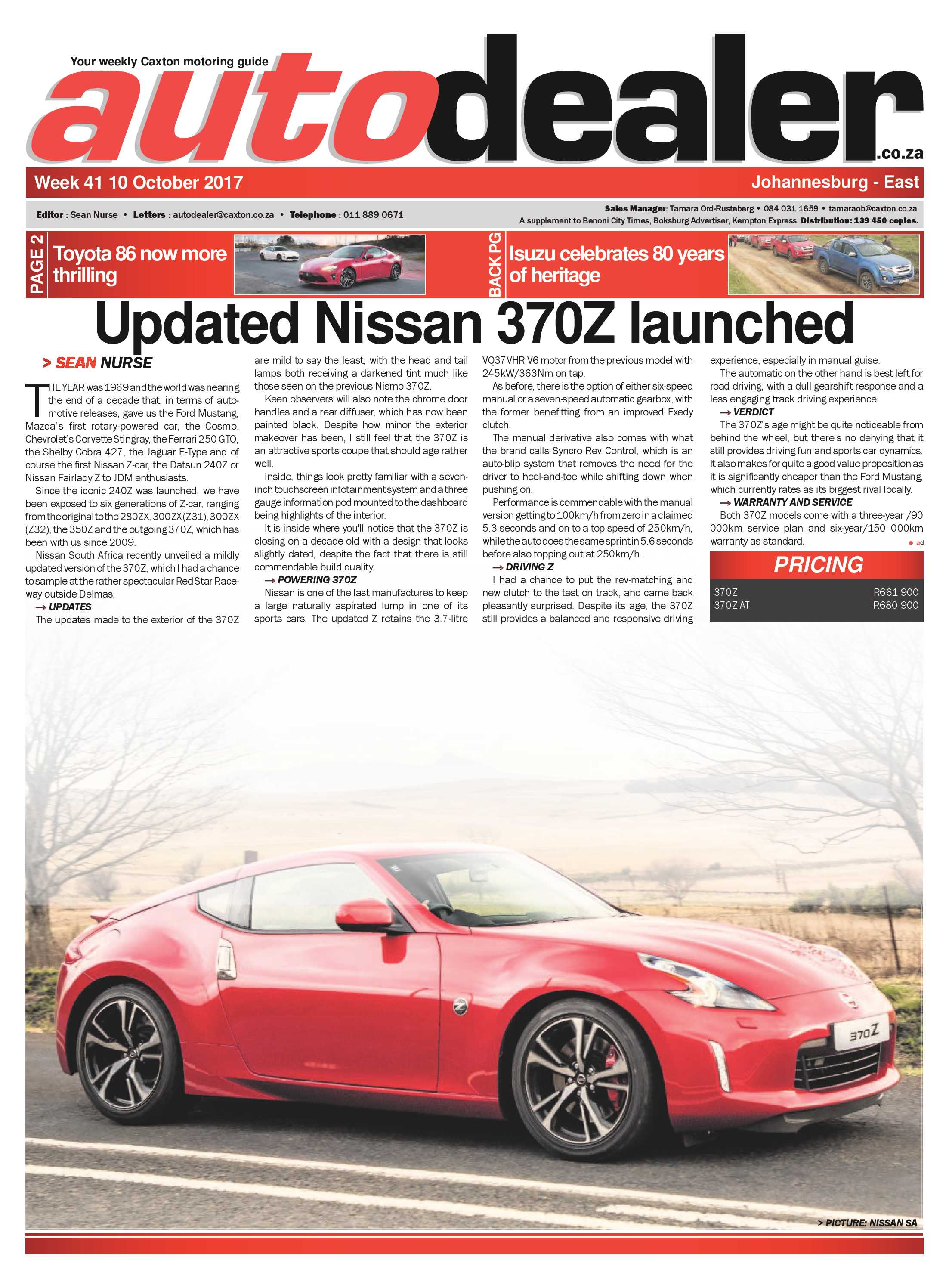 Boksburg Advertiser 10 October 2017 page 25