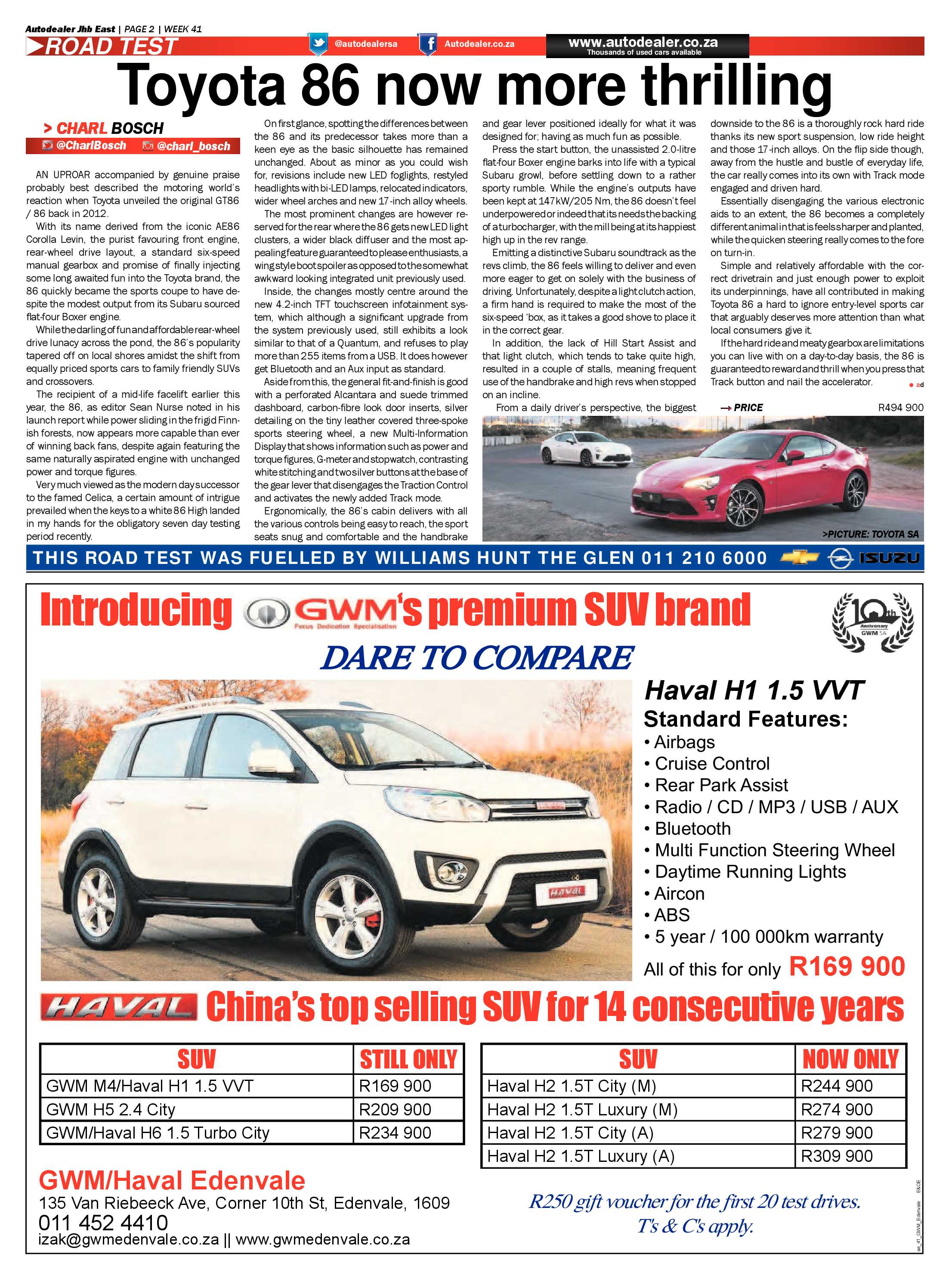 Boksburg Advertiser 10 October 2017 page 26