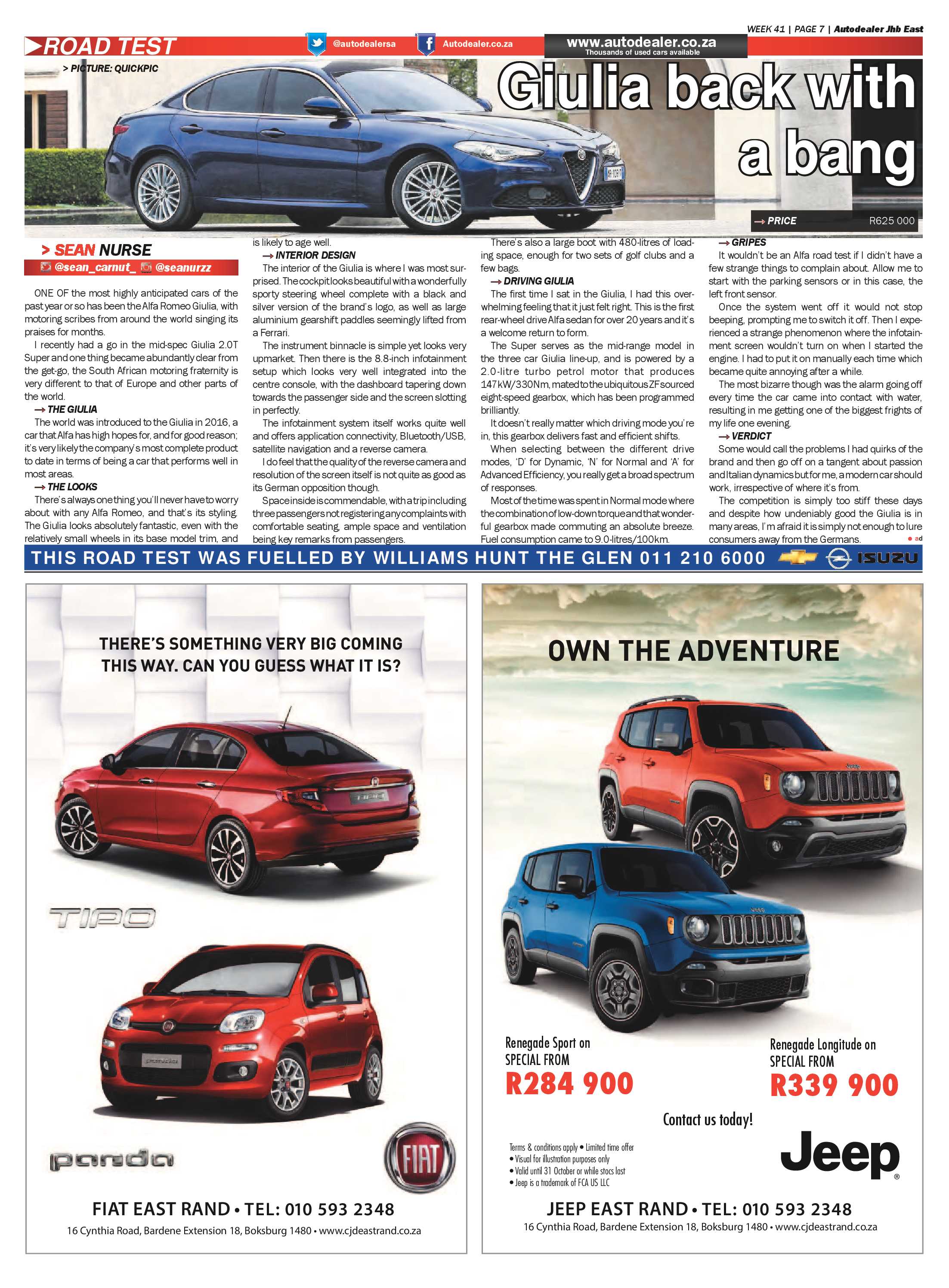 Boksburg Advertiser 10 October 2017 page 31