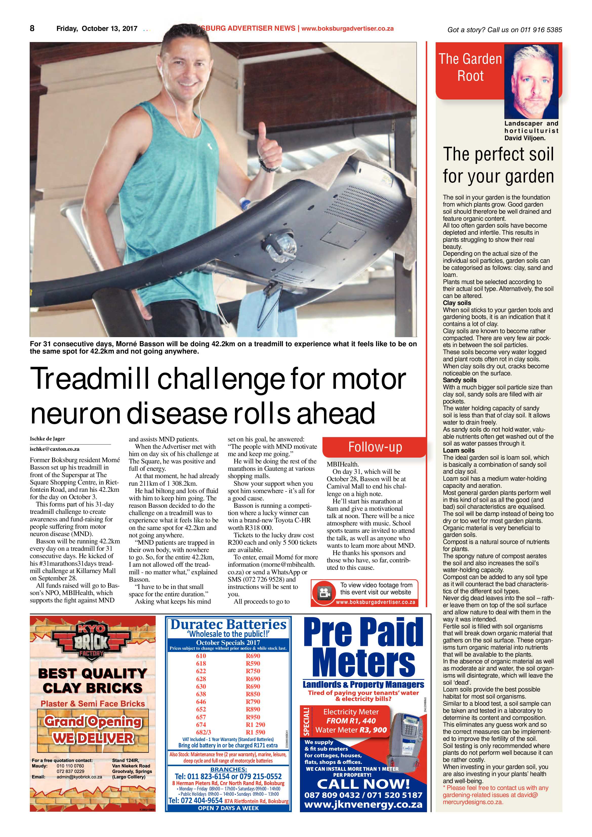 Boksburg Advertiser 10 October 2017 page 8