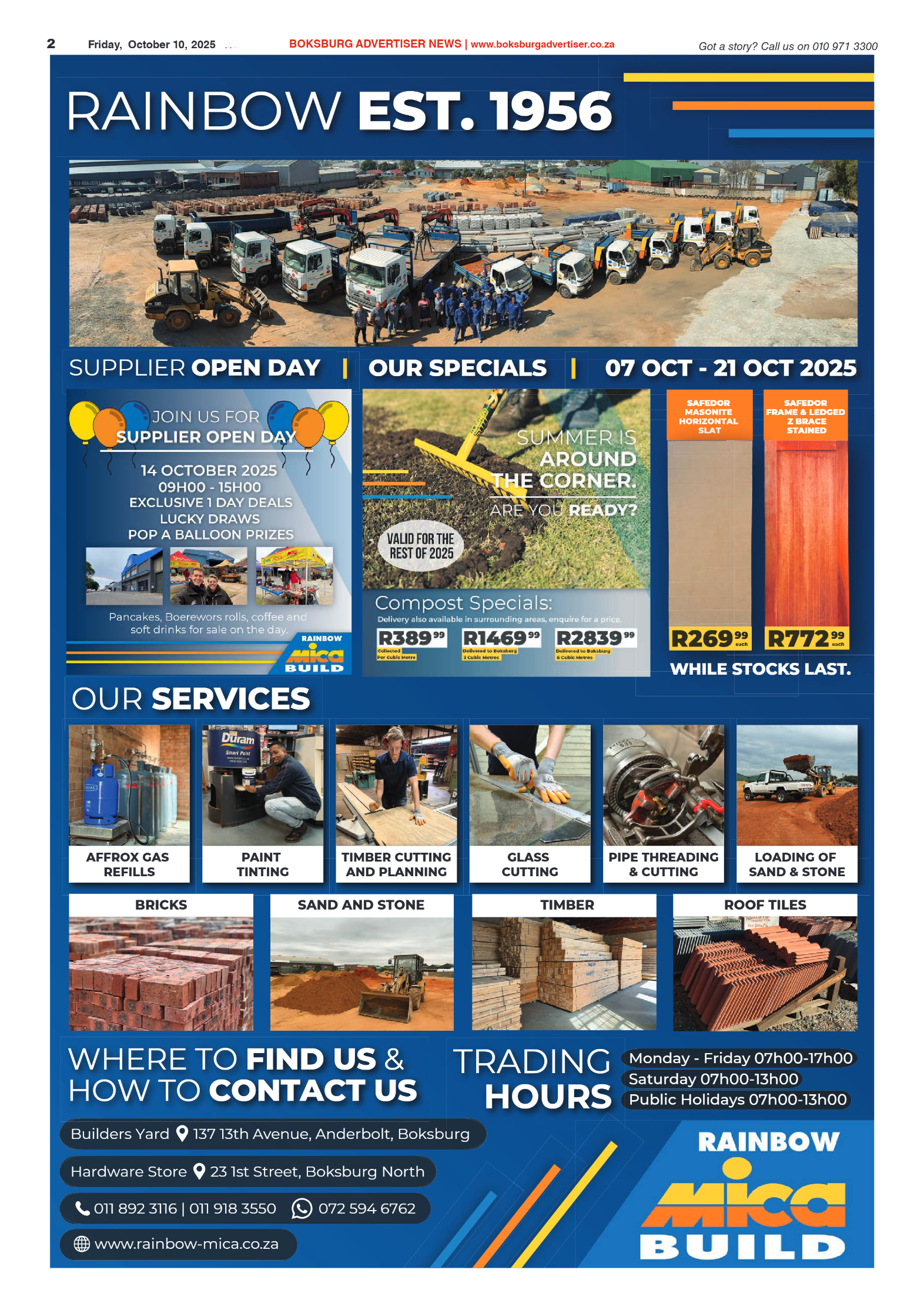 Boksburg Advertiser 10 October 2025 page 4