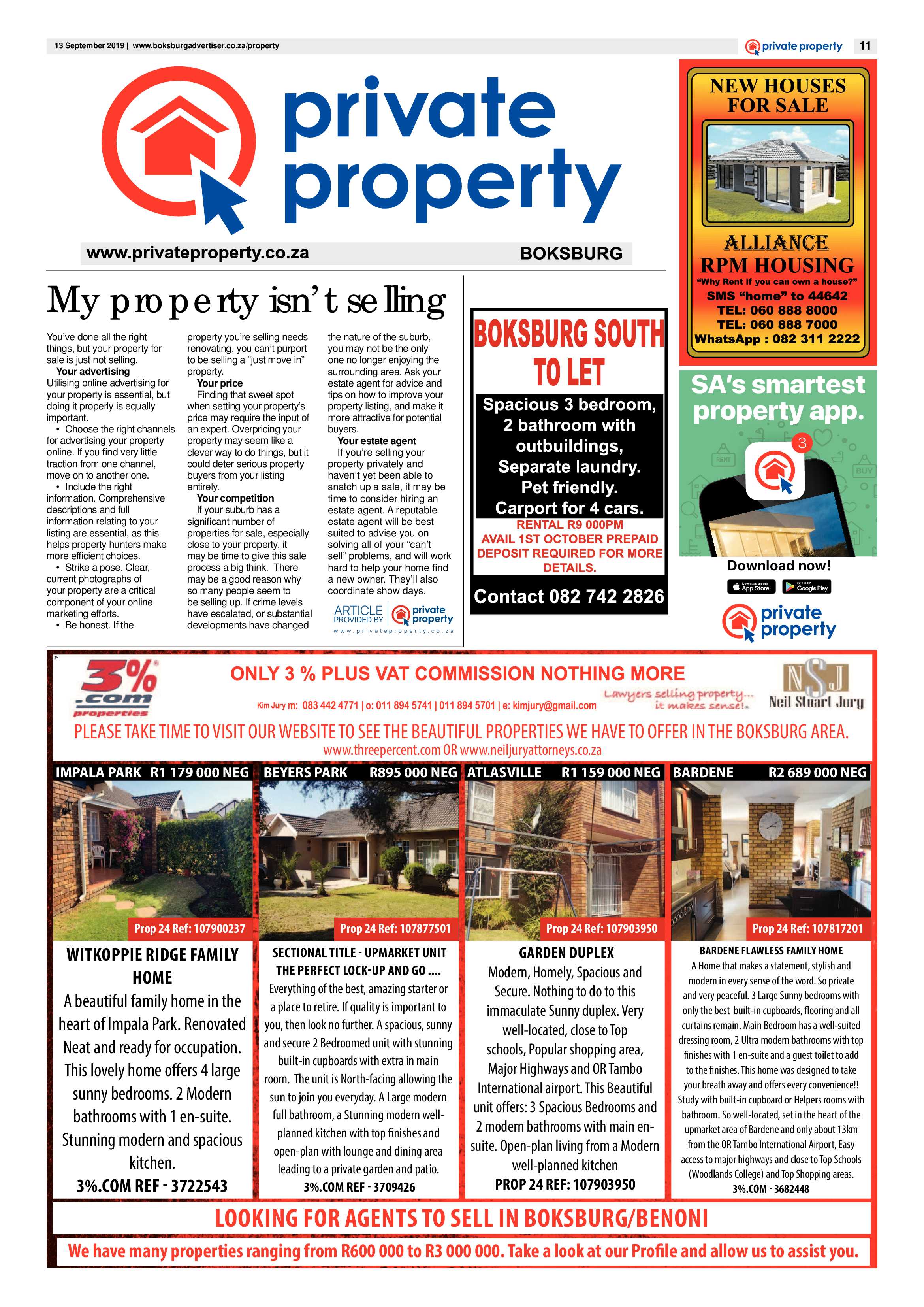 Boksburg Advertiser 10 September 2019 page 11