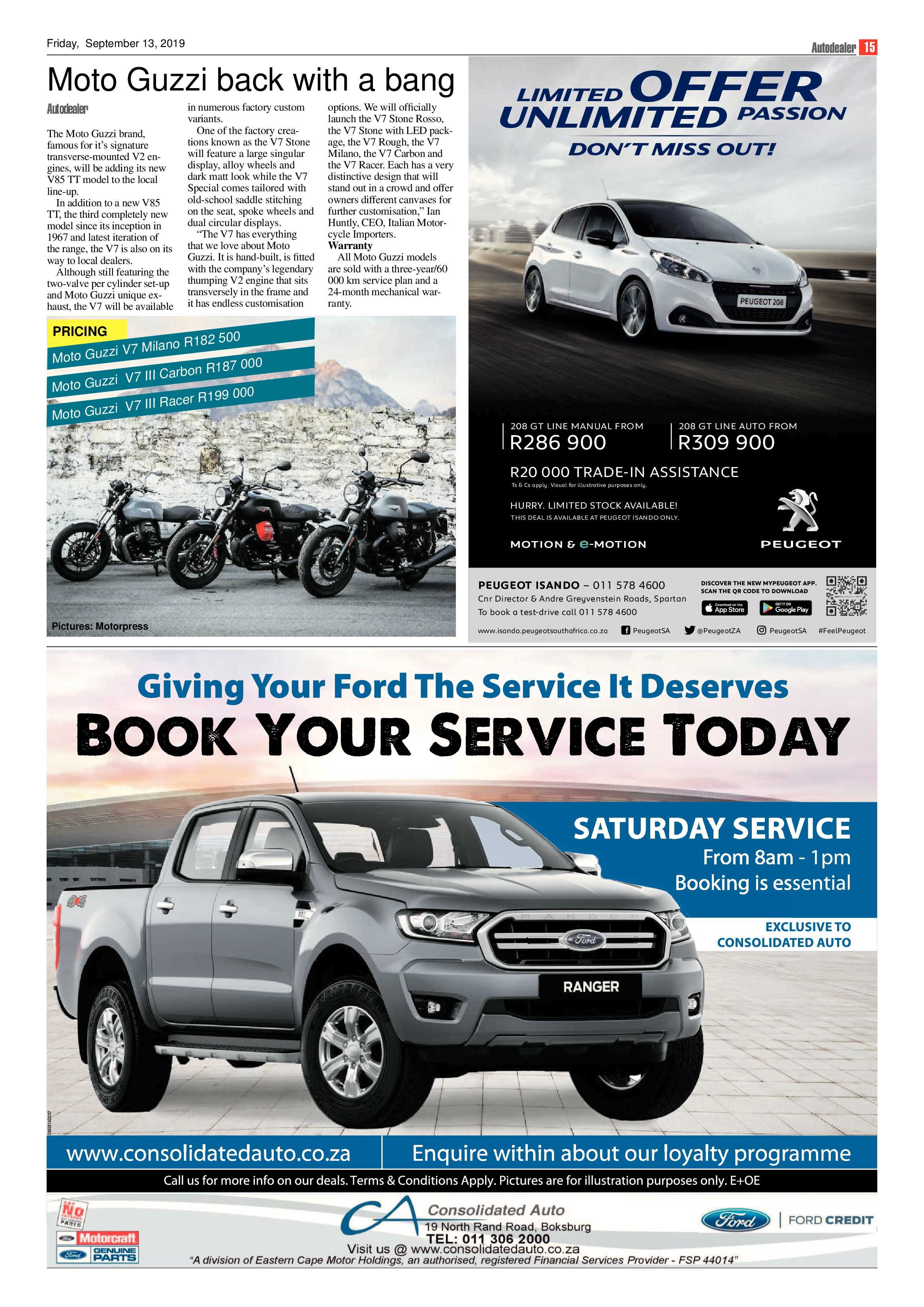Boksburg Advertiser 10 September 2019 page 15