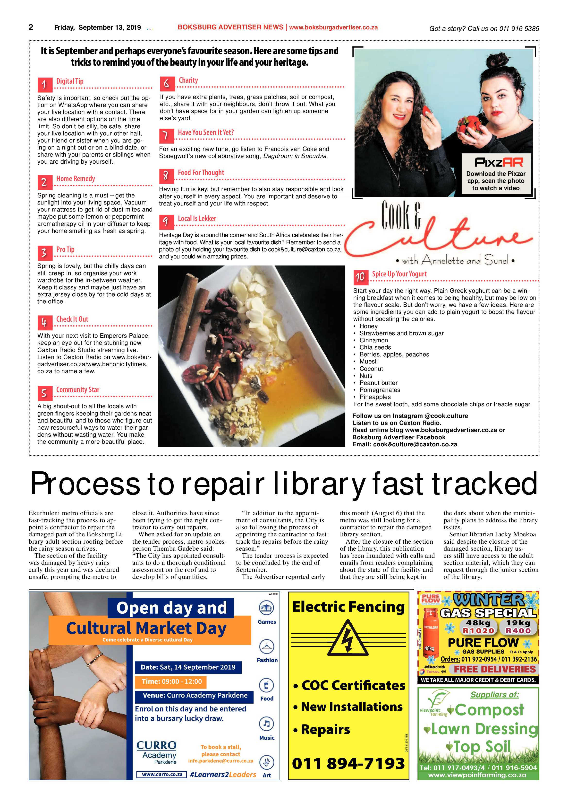 Boksburg Advertiser 10 September 2019 page 2