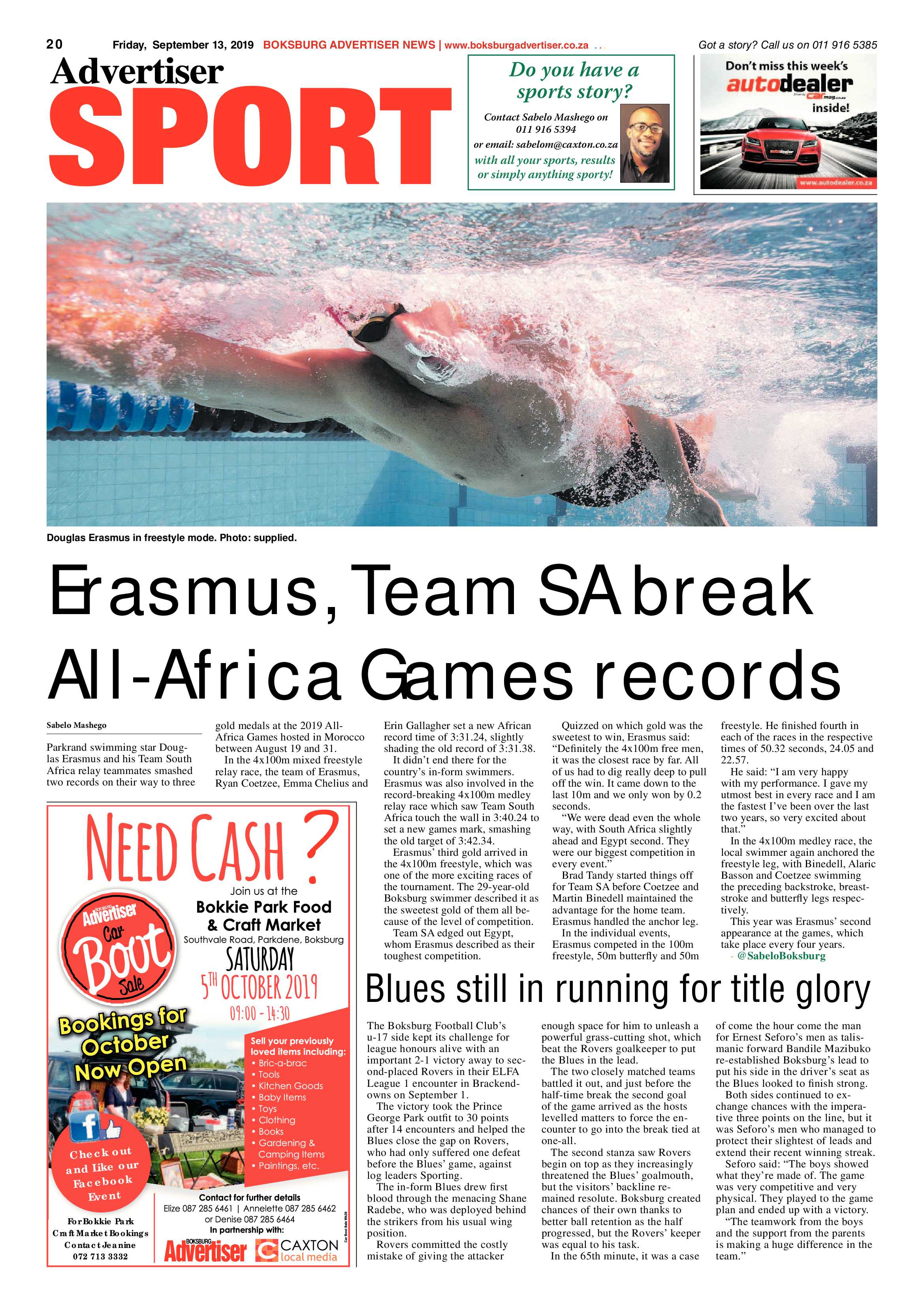 Boksburg Advertiser 10 September 2019 page 20