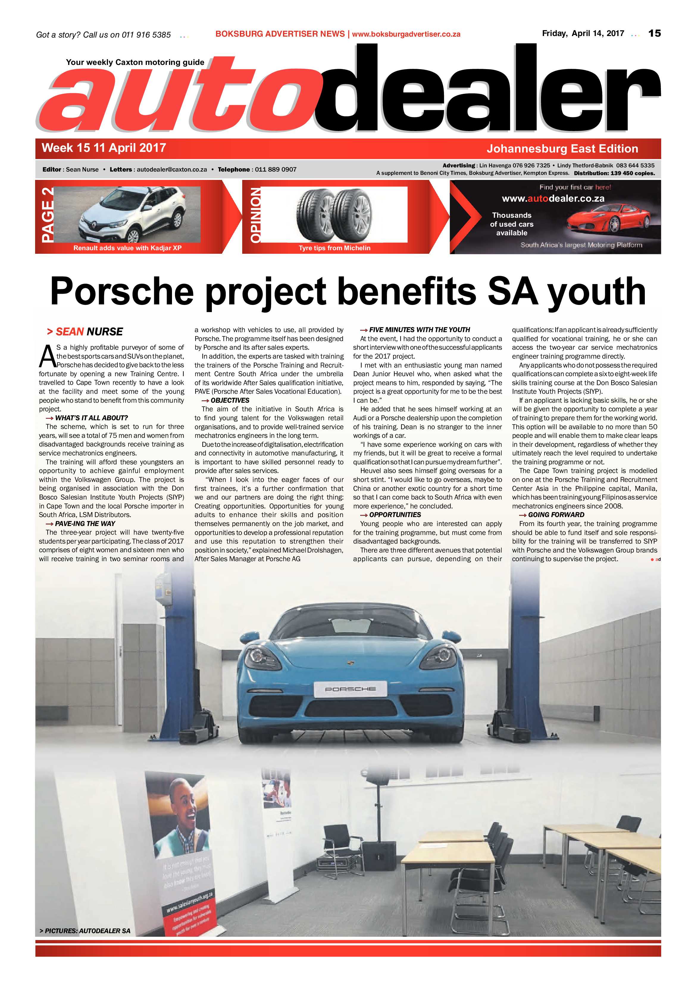 Boksburg Advertiser 11 April 2017 page 15