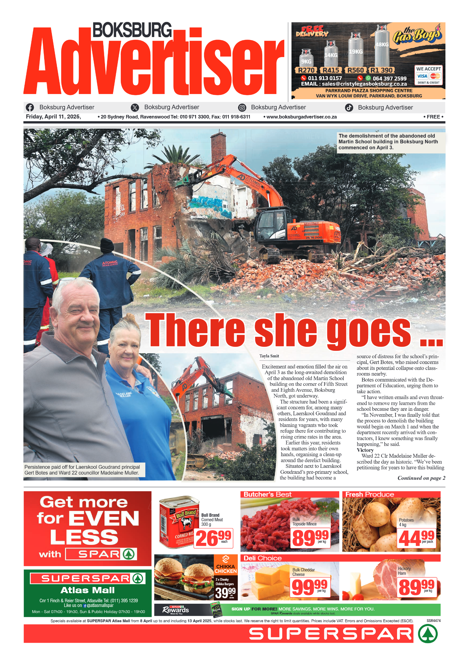 Boksburg Advertiser 11 April 2025 page 3