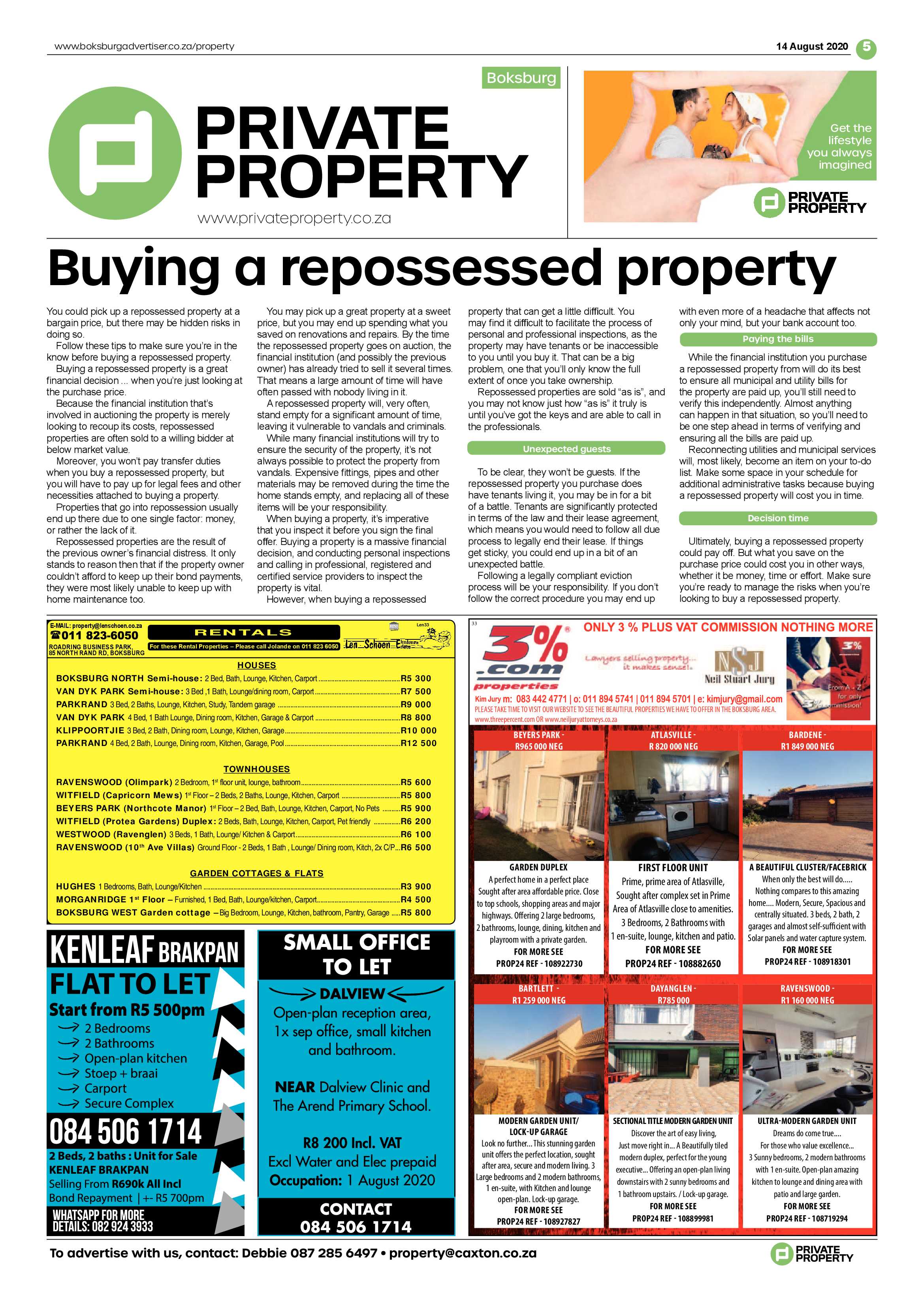 Boksburg Advertiser 11 August 2020 page 5