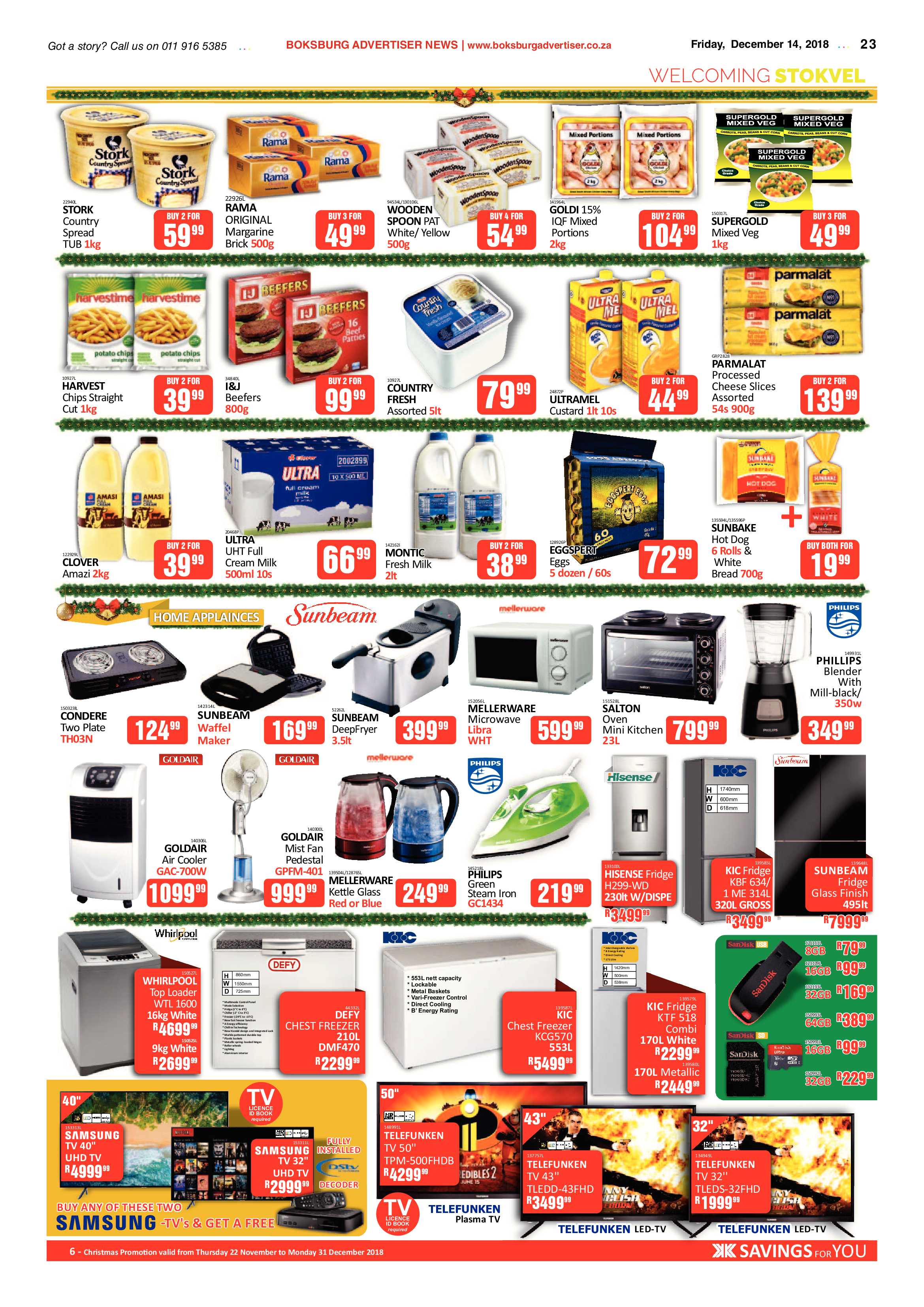 Boksburg Advertiser 11 December 2018 page 23