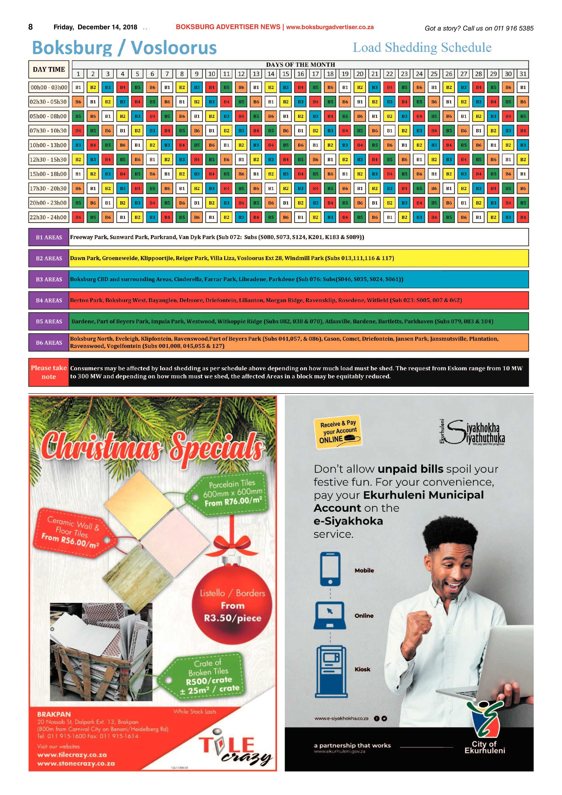 Boksburg Advertiser 11 December 2018 page 8