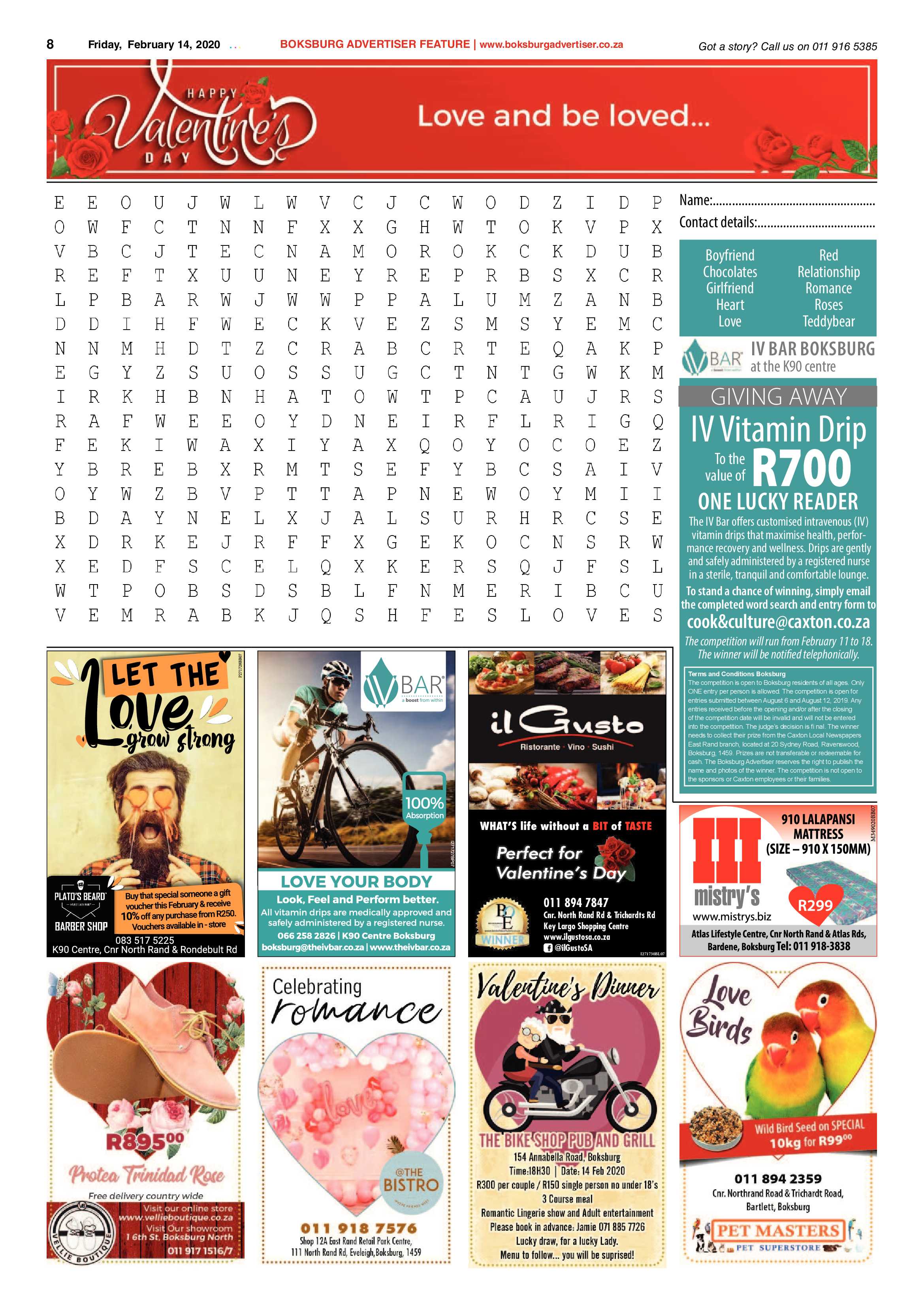 Boksburg Advertiser 11 February 2020 page 8