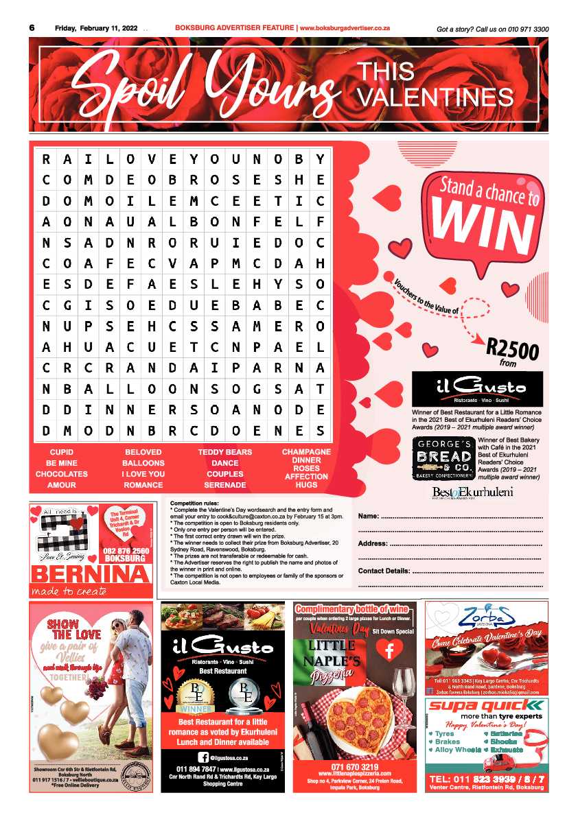Boksburg Advertiser 11 February 2022 page 6