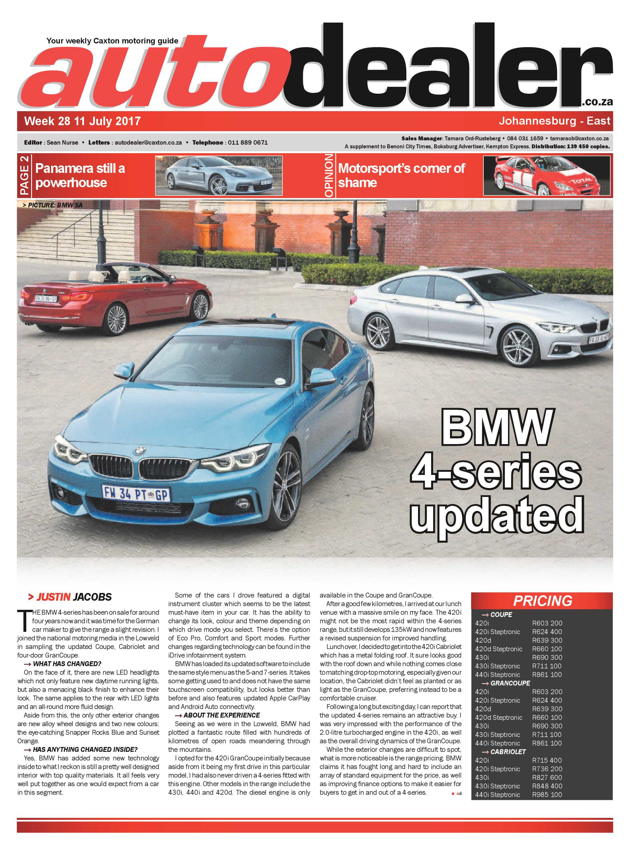 Boksburg Advertiser 11 July 2017 page 25