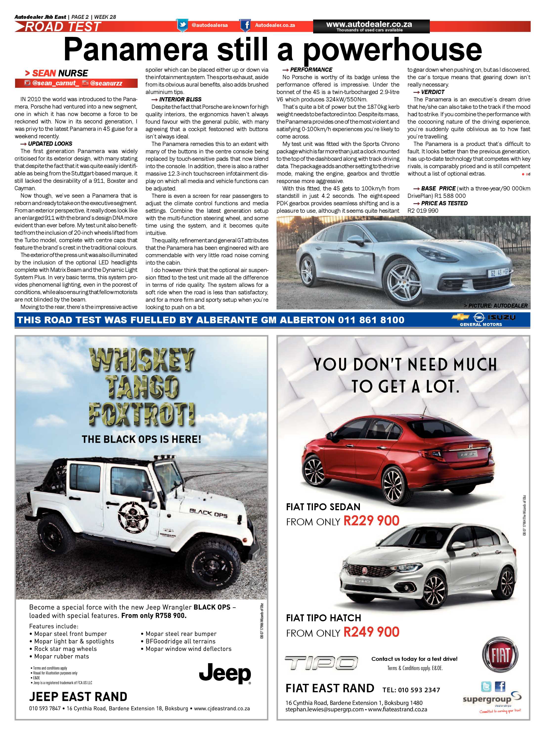 Boksburg Advertiser 11 July 2017 page 26