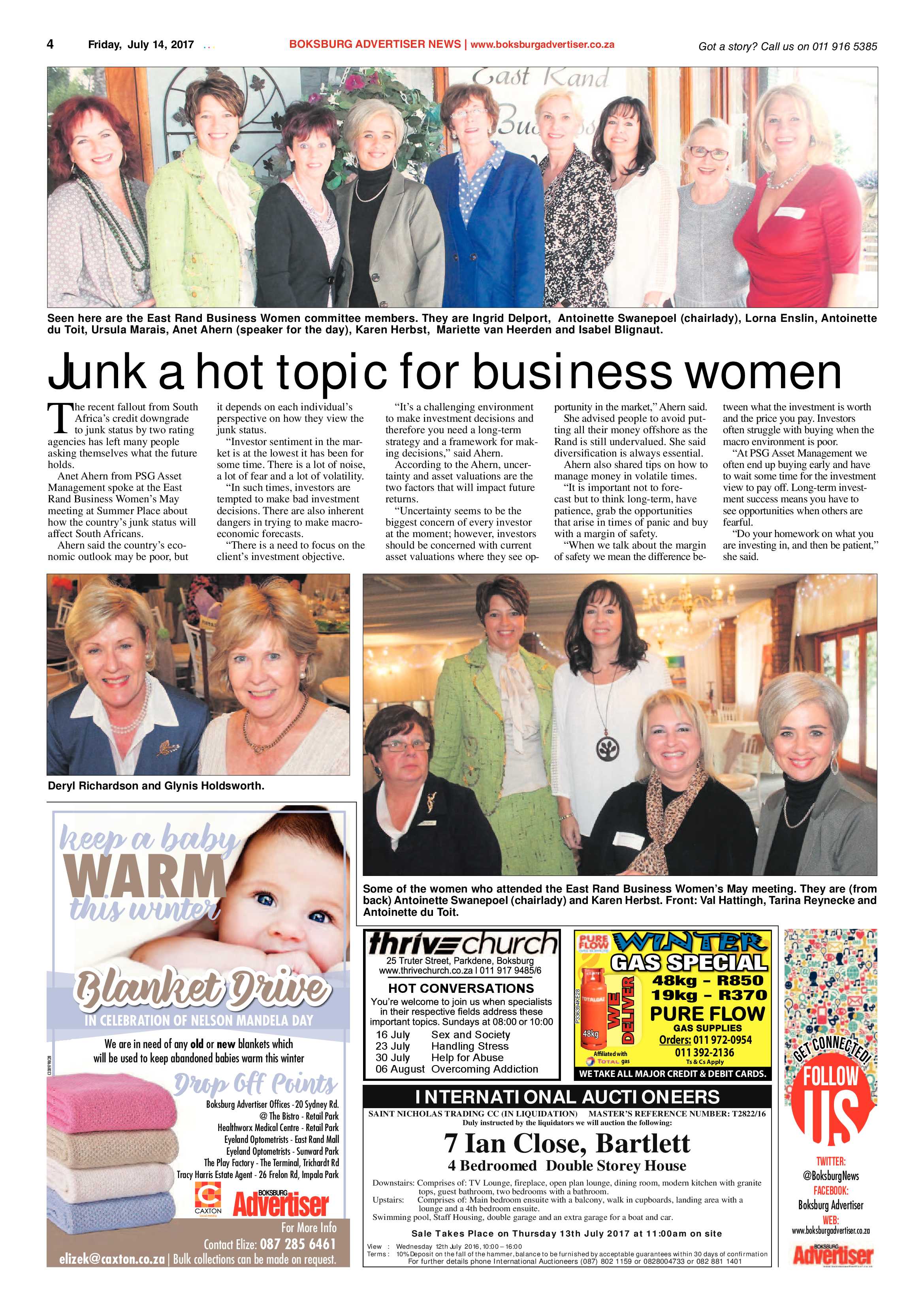 Boksburg Advertiser 11 July 2017 page 4