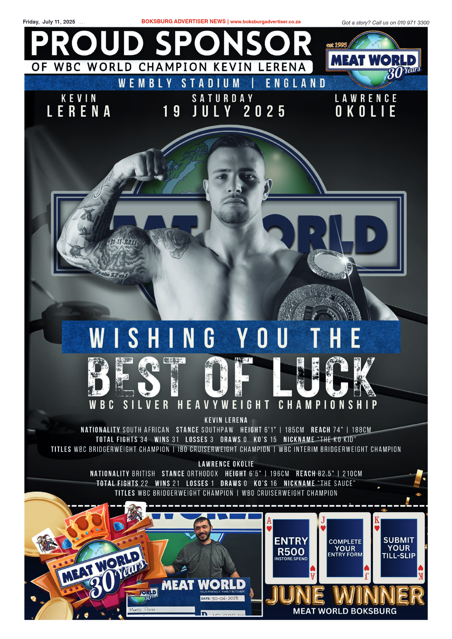 Boksburg Advertiser 11 July 2025 page 12