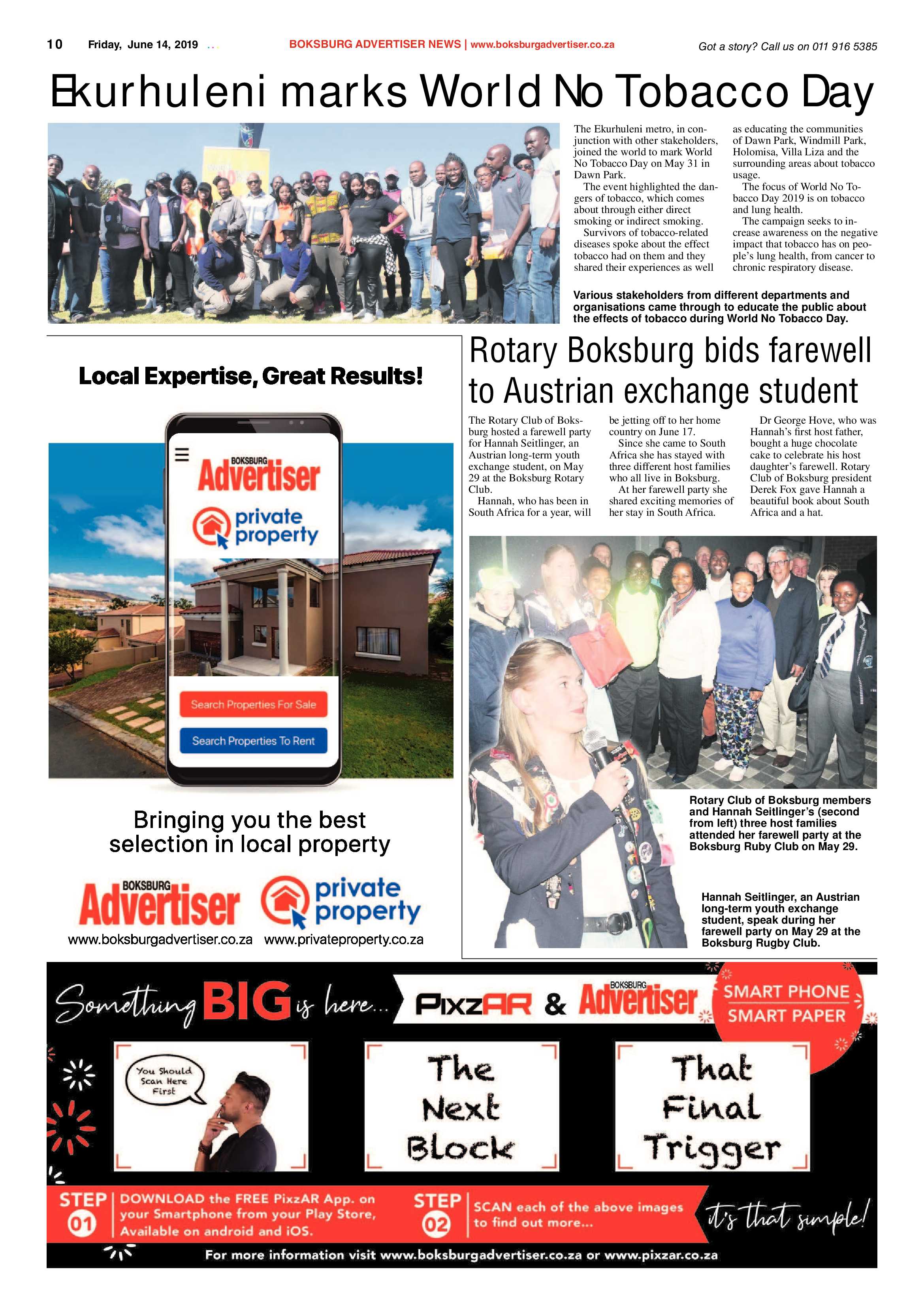 Boksburg Advertiser 11 June 2019 page 10