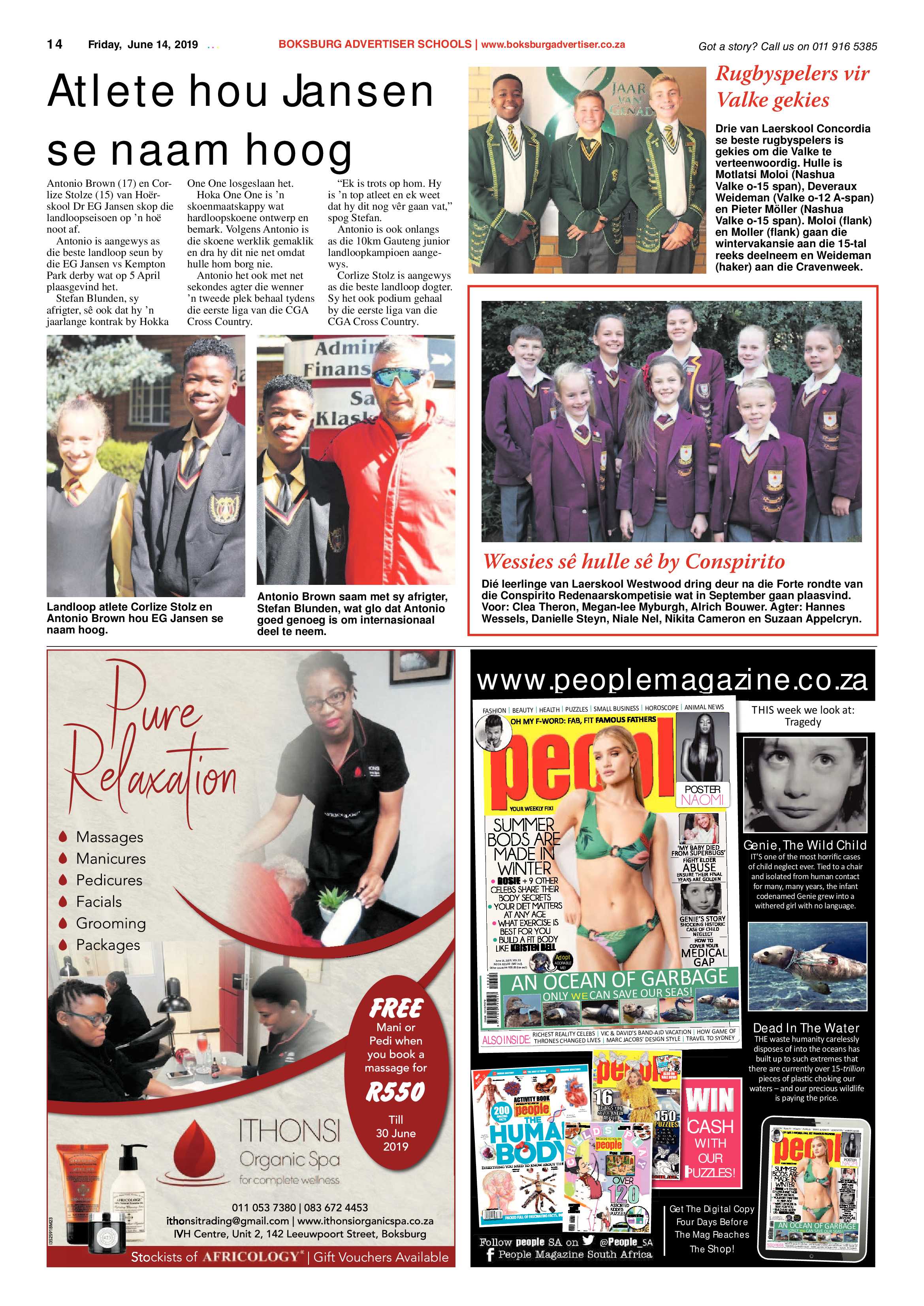 Boksburg Advertiser 11 June 2019 page 14